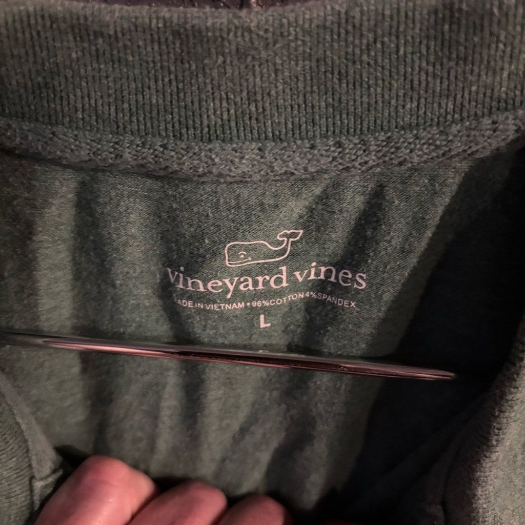 Vineyard Vines Vineyard Vines Men's Green Polo Shirt Size US L / EU 52-54 / 3 - 2 Thumbnail