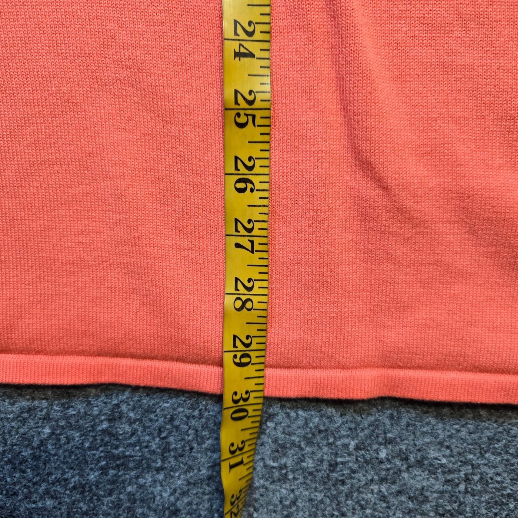Quacker Factory Quacker Factory Sweater Women Size 3X Orange Beaded Rhinestones Pearl Knit V-Neck Pullover Casual Knitwear Size XXL / US 16-18 / IT 52-54 - 6 Thumbnail