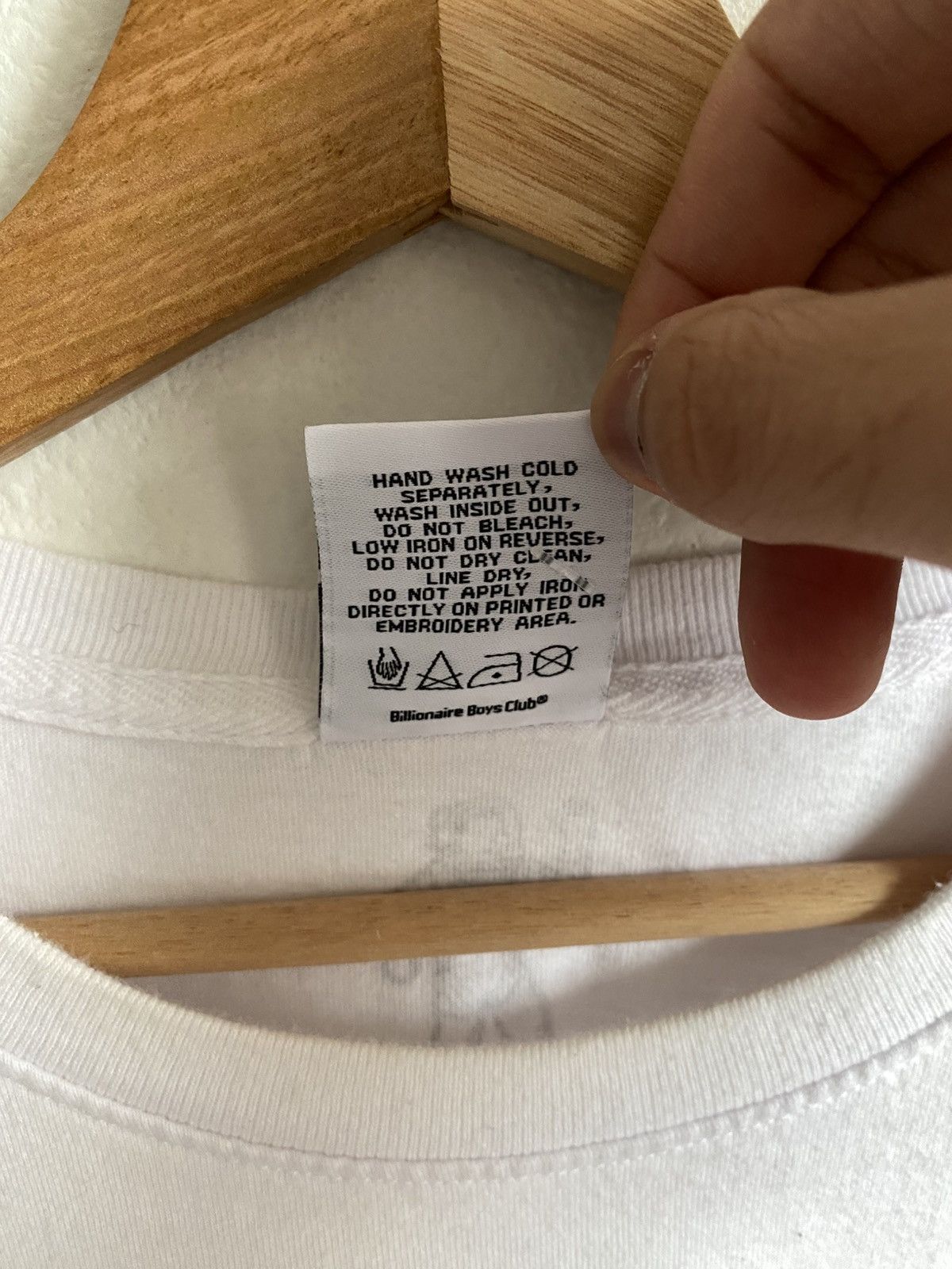 Billionaire Boys Club Billionaire Boys Club Logo White Tee Size US XL / EU 56 / 4 - 5 Thumbnail