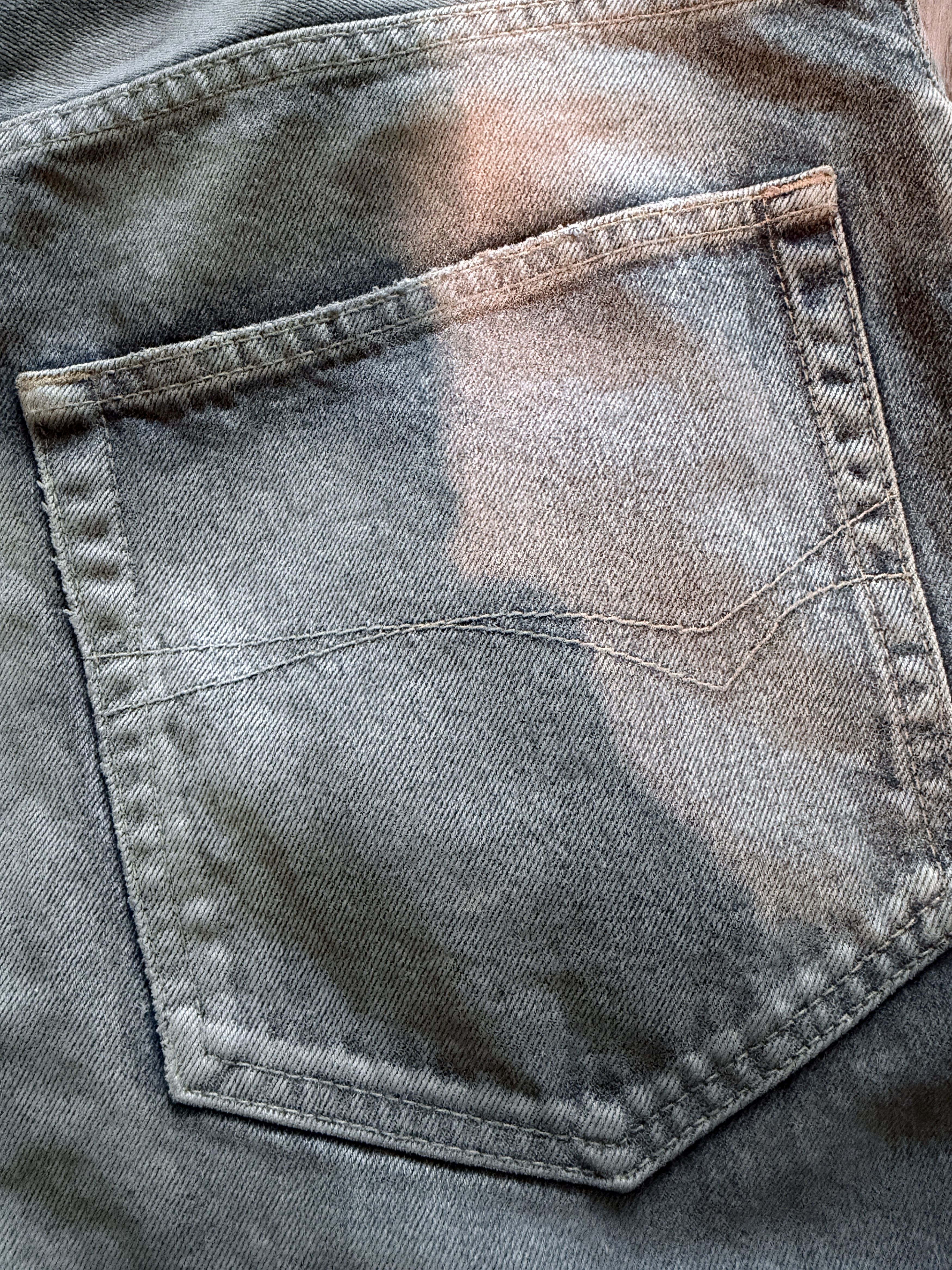 Balenciaga Reflective 3M Woven Made in Japan Baggy Denim Jeans Size US 34 / EU 50 - 4 Thumbnail