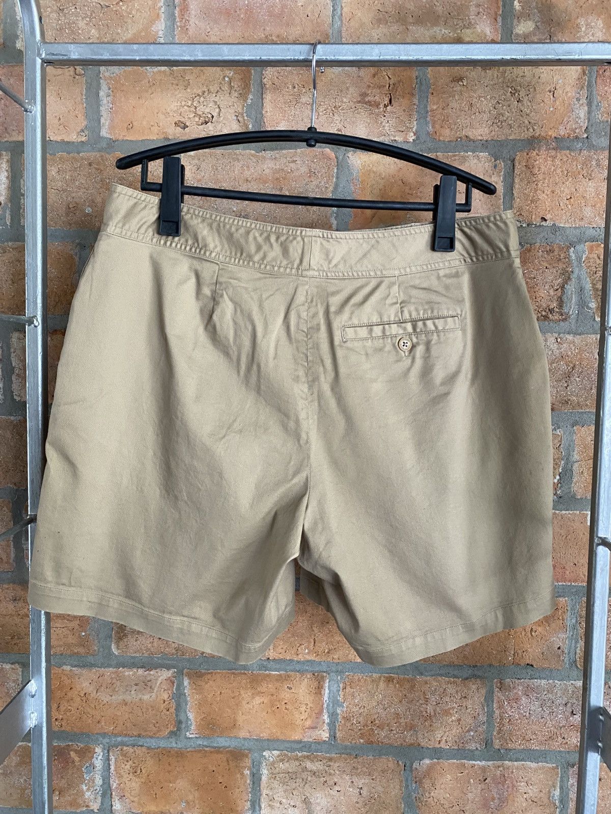 Ralph Lauren LAUREN RALPH Beige Tailored Shorts with Gold Rope Belt Size 36" / US 14 / IT 50 - 5 Thumbnail