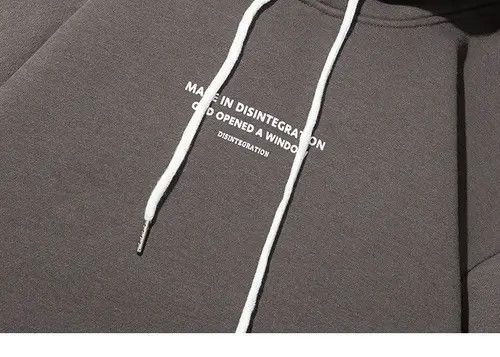 VIBE Vintage Angels Grey Hoodie Sweatshirt Pullover Jersey Jumper Size US L / EU 52-54 / 3 - 4 Thumbnail