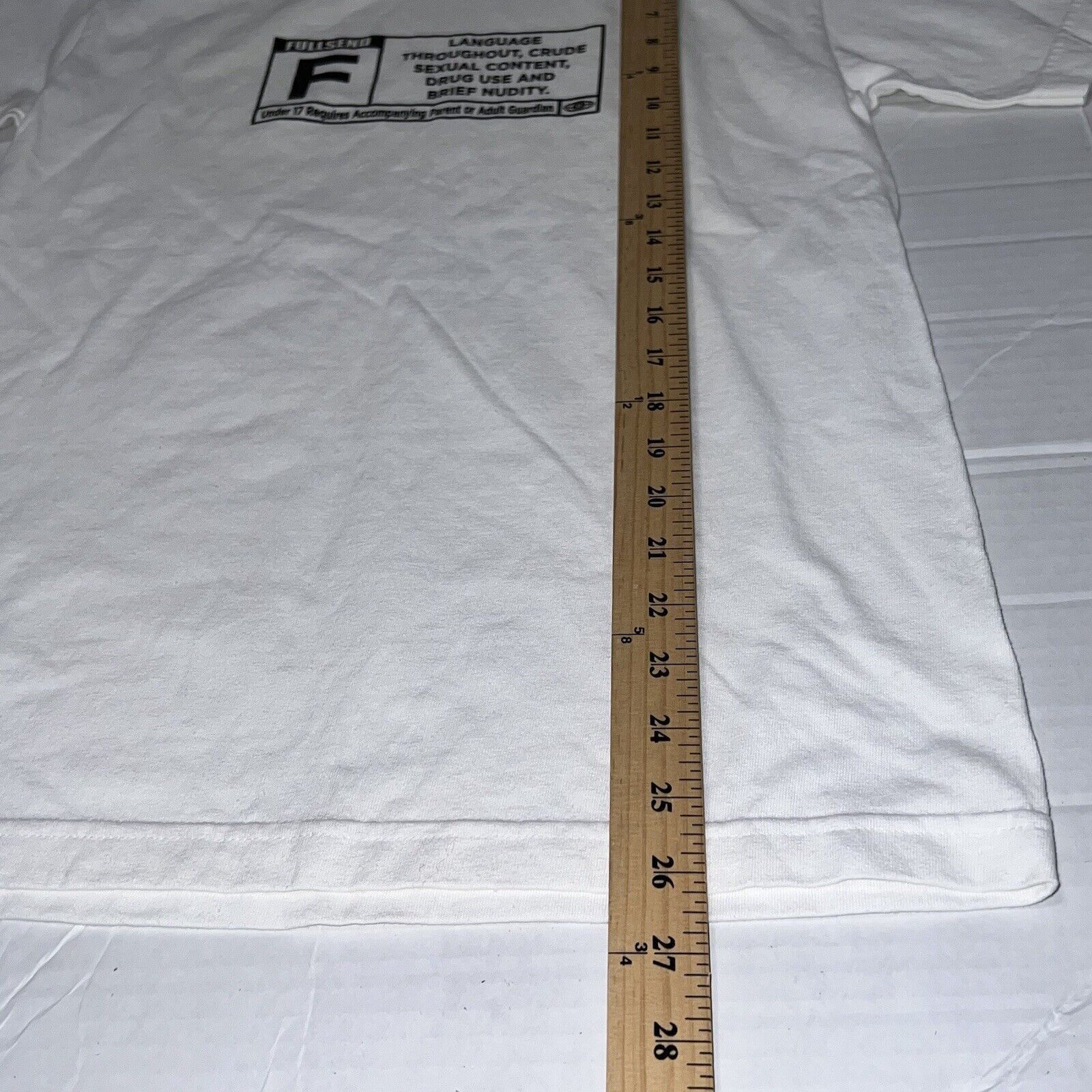 Full Send NWT Full Send Nelk Boys Rated F Shirt Men’s Size Small White Size US S / EU 44-46 / 1 - 7 Thumbnail