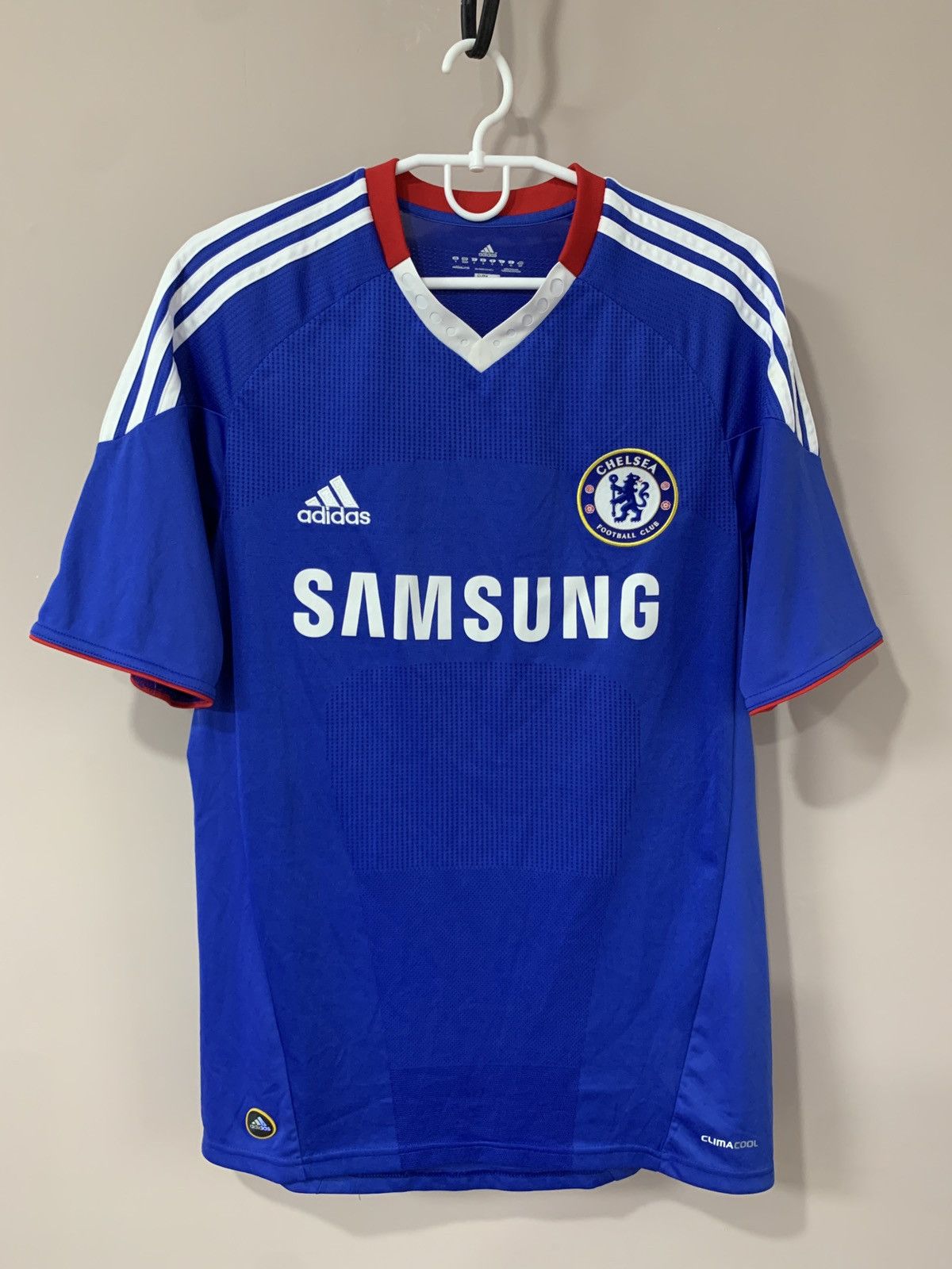 Adidas × Chelsea Soccer Chelsea London 2010 Home Football Shirt Adidas Soccer Jersey Size US S / EU 44-46 / 1 - 1 Thumbnail