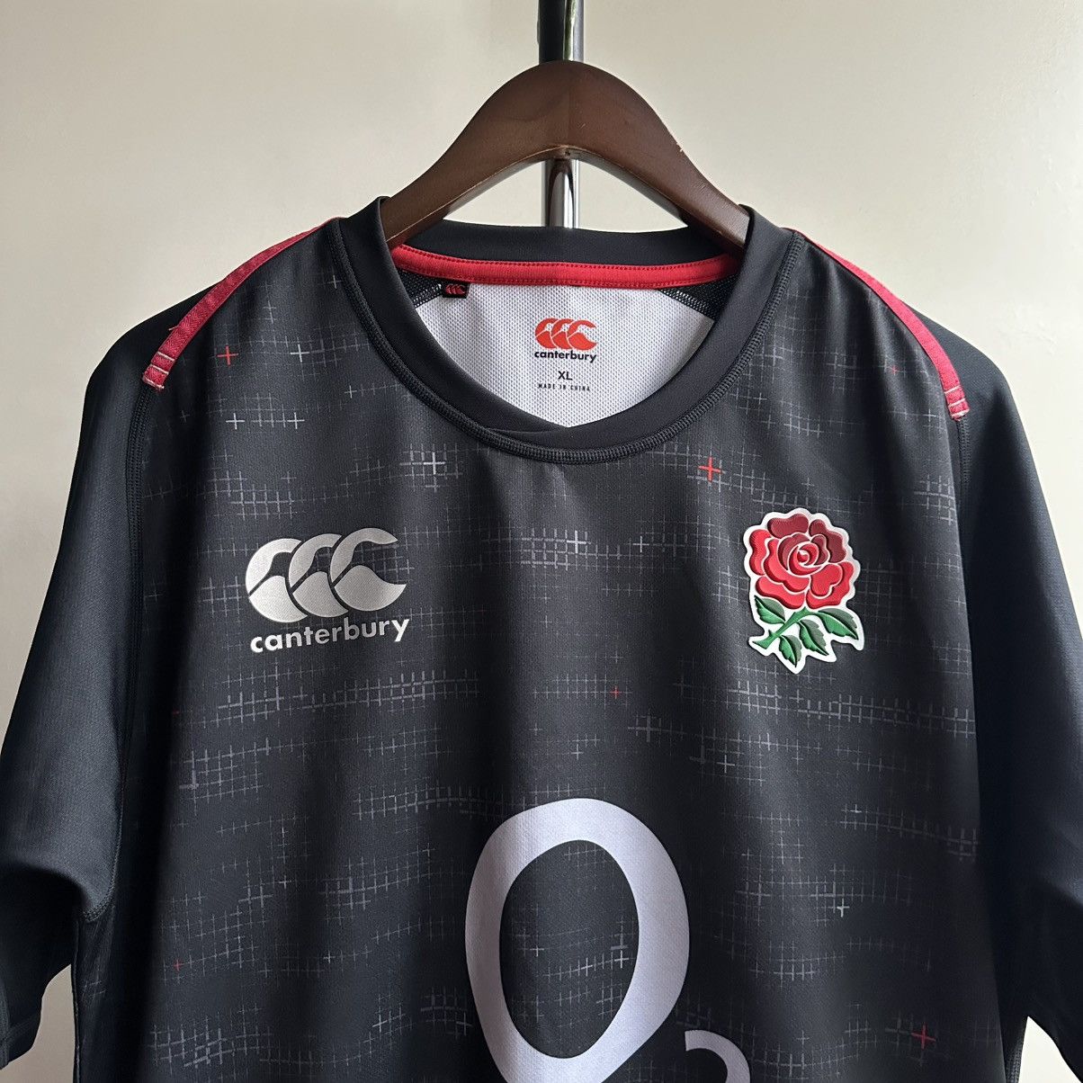 Canterbury of New Zealand Canterbury England Rugby Team Shirt Vapodri Jersey 2018/19 Size US XL / EU 56 / 4 - 2 Thumbnail