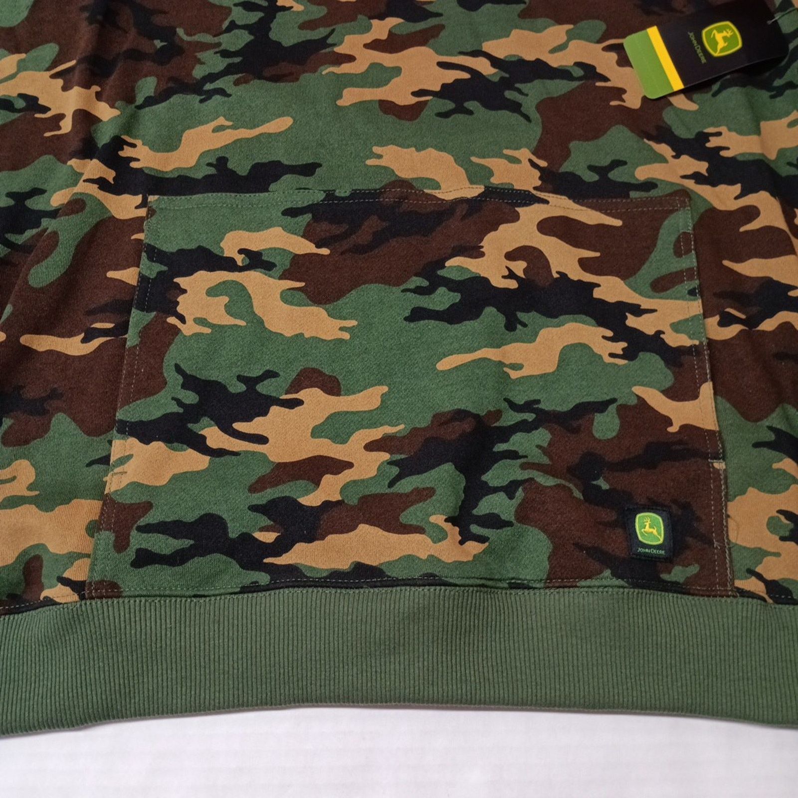 John Deere John Deere Hoodie Men's XL Core Camo Logo Outdoor Hunting Size US XL / EU 56 / 4 - 3 Thumbnail
