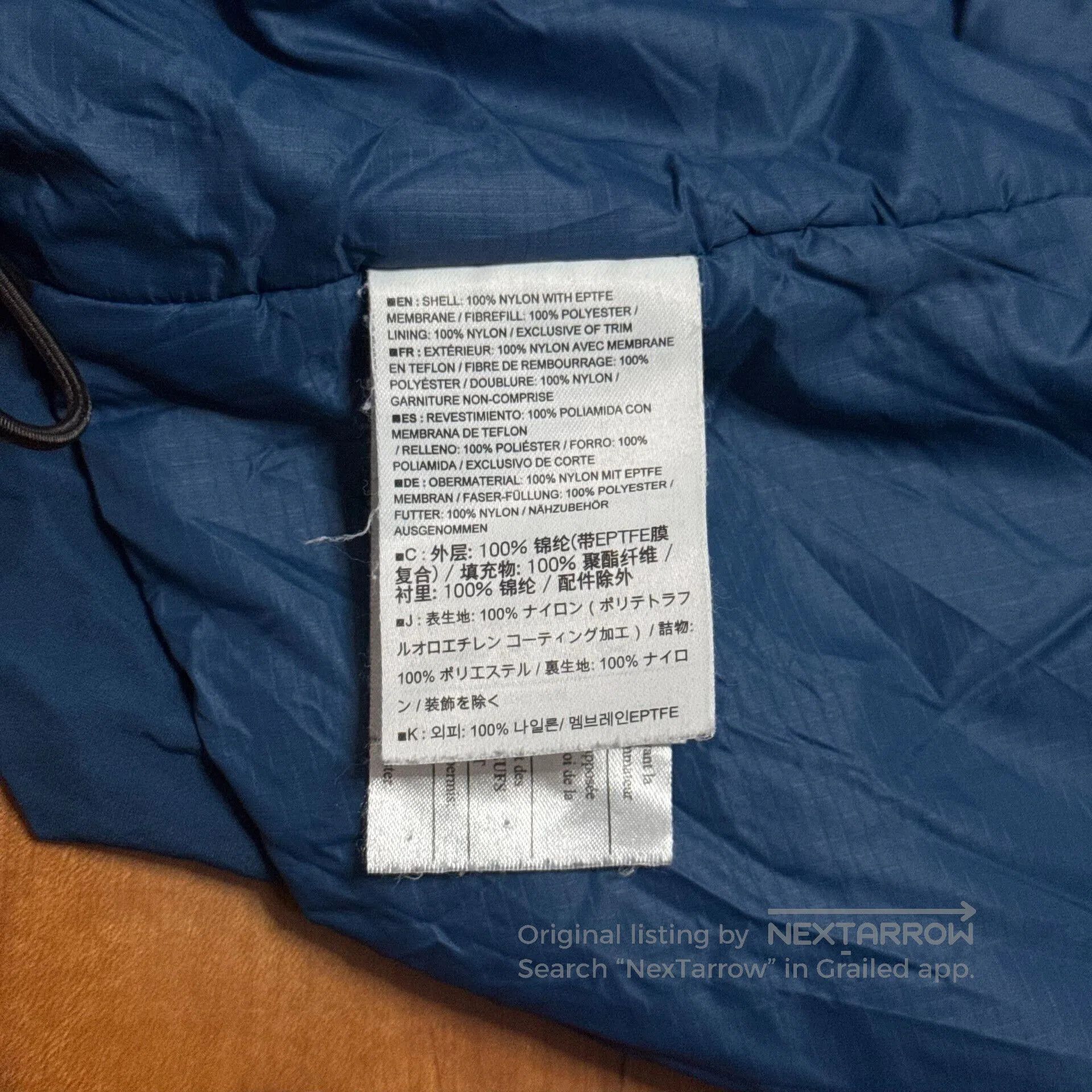 Arc'teryx Arcteryx Windstopper Cotton Jacket. Size US XL / EU 56 / 4 - 6 Thumbnail
