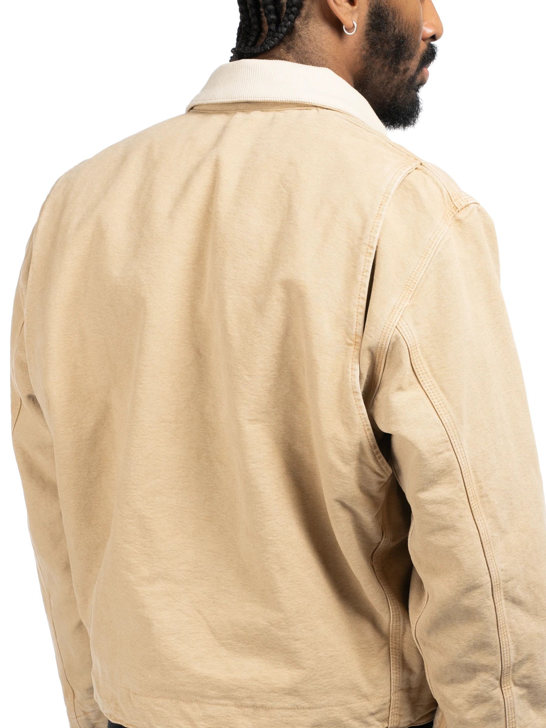 Bare Knuckles 💚 Bare Knuckles Canvas Work Jacket Washed Tan Medium NEW Size US M / EU 48-50 / 2 - 6 Thumbnail