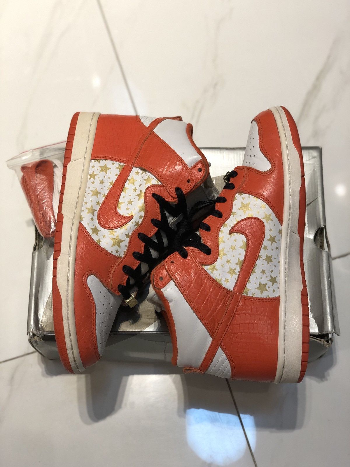 Nike SB Nike Dunk High Pro SB Supreme (2003) Size US 10 / EU 43 - 5 Thumbnail