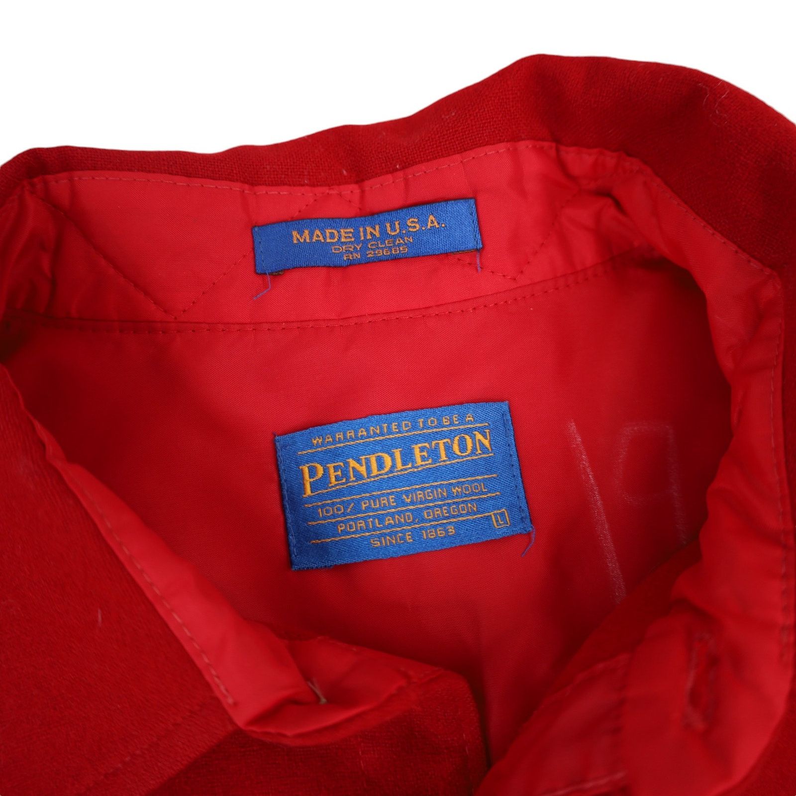Pendleton × Vintage Pendleton Classic %100 Wool Button Up Shirt Size US L / EU 52-54 / 3 - 7 Thumbnail