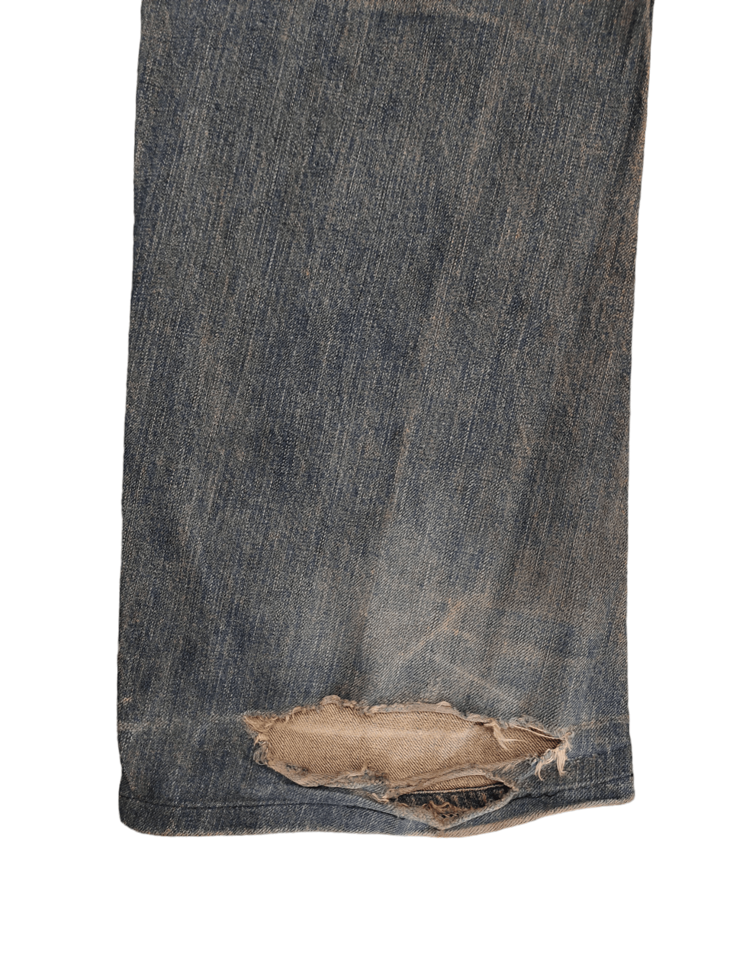 Volcom Baggy Jeans Volcom Distress Faded Wide Leg Jeans Y2k Jnco Size US 34 / EU 50 - 15 Thumbnail