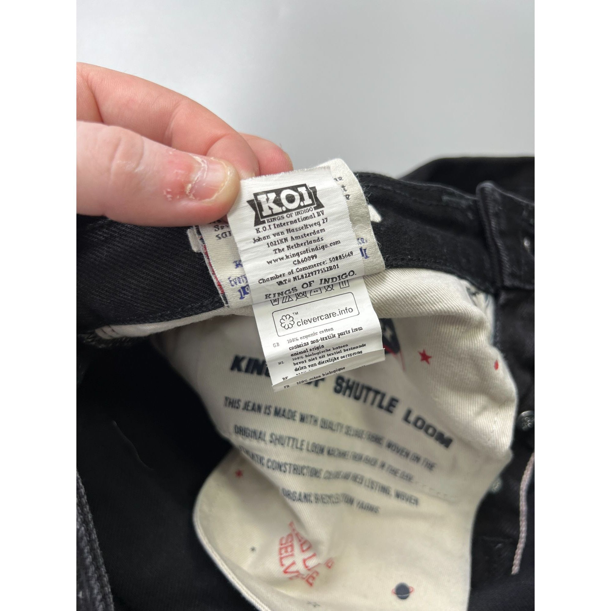 Kings Of Indigo Kings Of Indigo 13 OZ Charles Selvage Denim Jeans (Y0934) Size US 30 / EU 46 - 13 Thumbnail