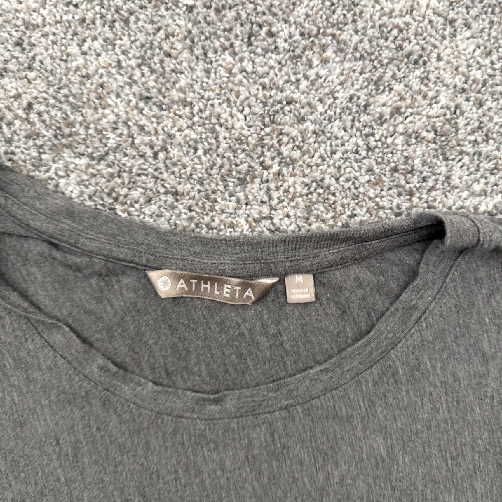 Athleta Athleta T Shirt Dress Womens Medium Minimalist Modal Stretch Casual Lounge Chic Dress Women's T Shirt Size M / US 6-8 / IT 42-44 - 5 Thumbnail