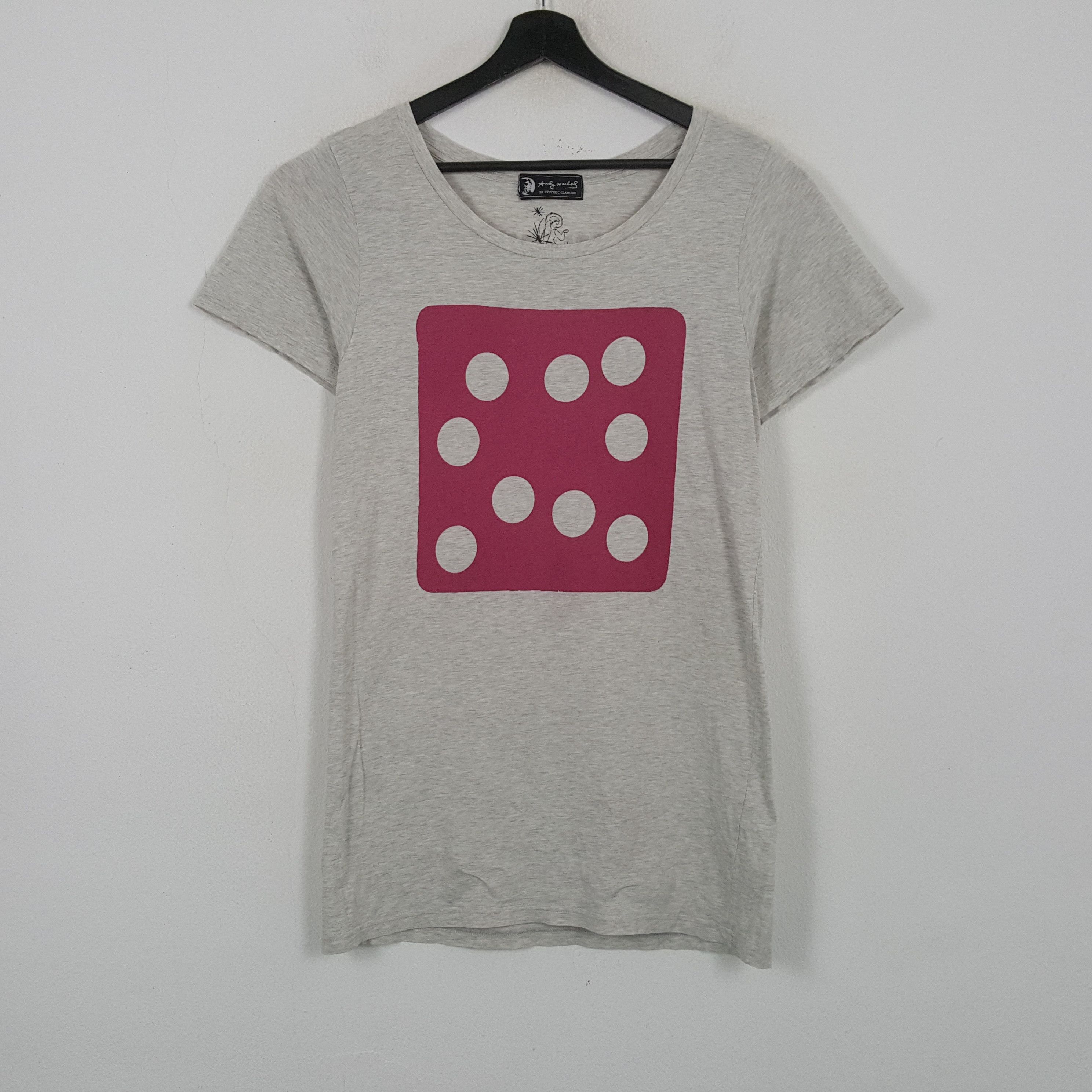 Hysteric Glamour Hysteric Glamour X Andy Warhol Japanese Brand Tshirt RR14 Size S / US 4 / IT 40 - 3 Thumbnail