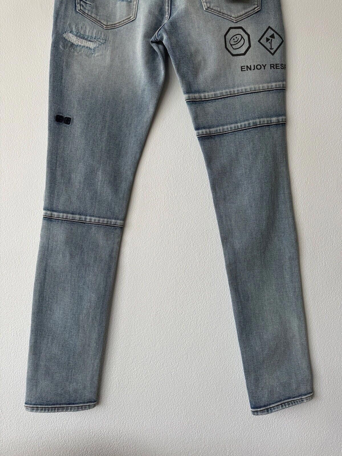 Ksubi Ksubi mens denim jean van winkle 32 blue enjoy responsibly Size US 32 / EU 48 - 7 Thumbnail