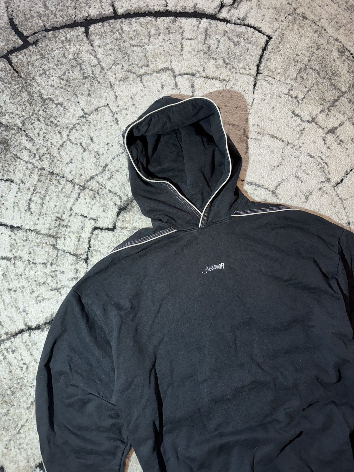 Ader Error ADER ERROR 22FW Black Top Hooded Streetwear Size A2 Size US M / EU 48-50 / 2 - 2 Thumbnail
