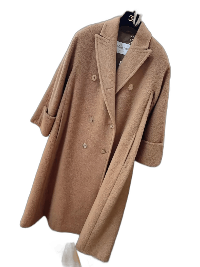 Max Mara Maxmara Camel Long Wool Coat Size XS / US 0-2 / IT 36-38 - 1 Thumbnail