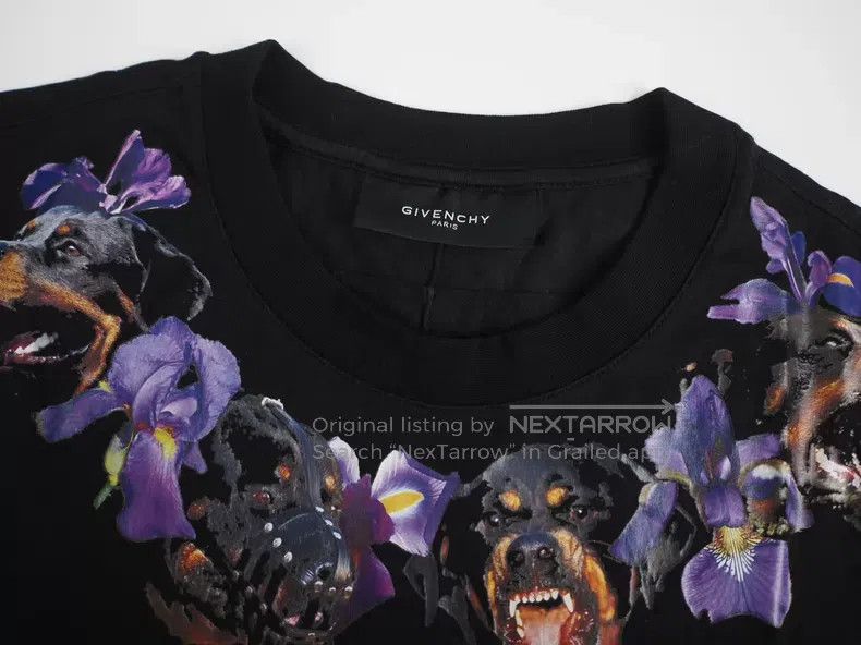 Givenchy Givenchy Orchid Dog Short Sleeve Size US S / EU 44-46 / 1 - 3 Thumbnail