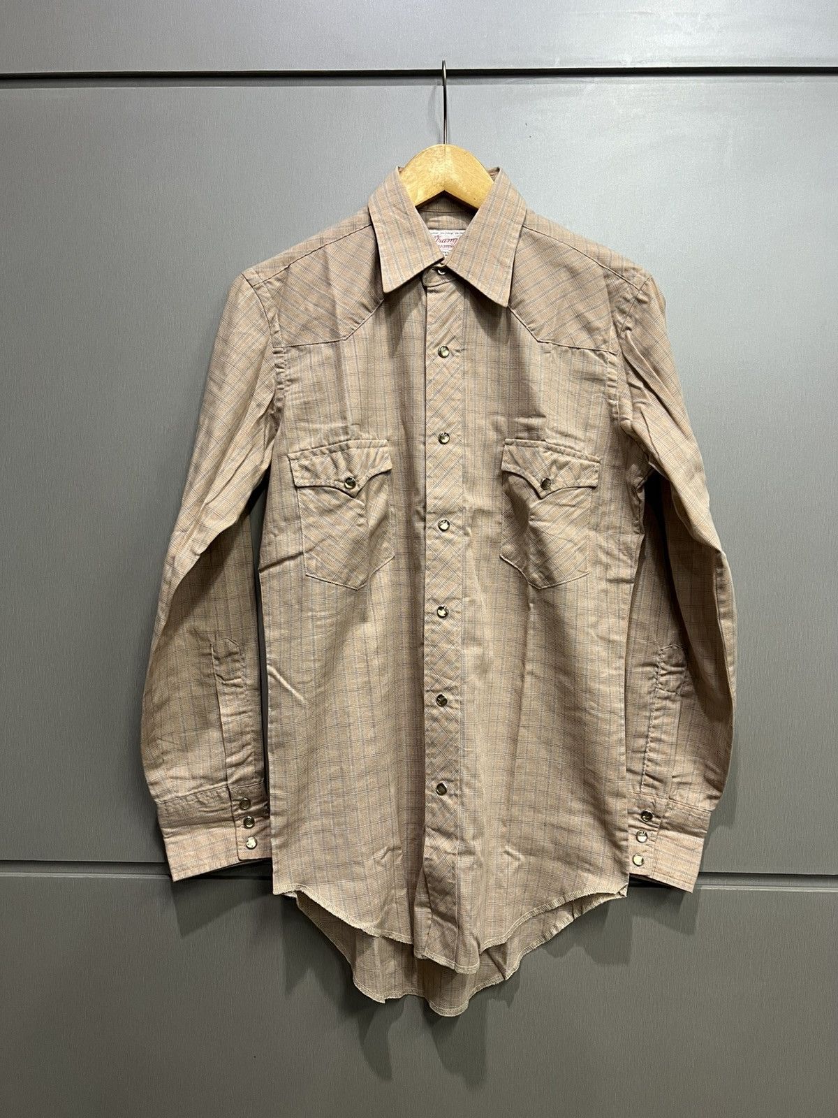 Wrangler Vintage 70’s Wrangler Western Shirt Size US M / EU 48-50 / 2 - 1 Thumbnail