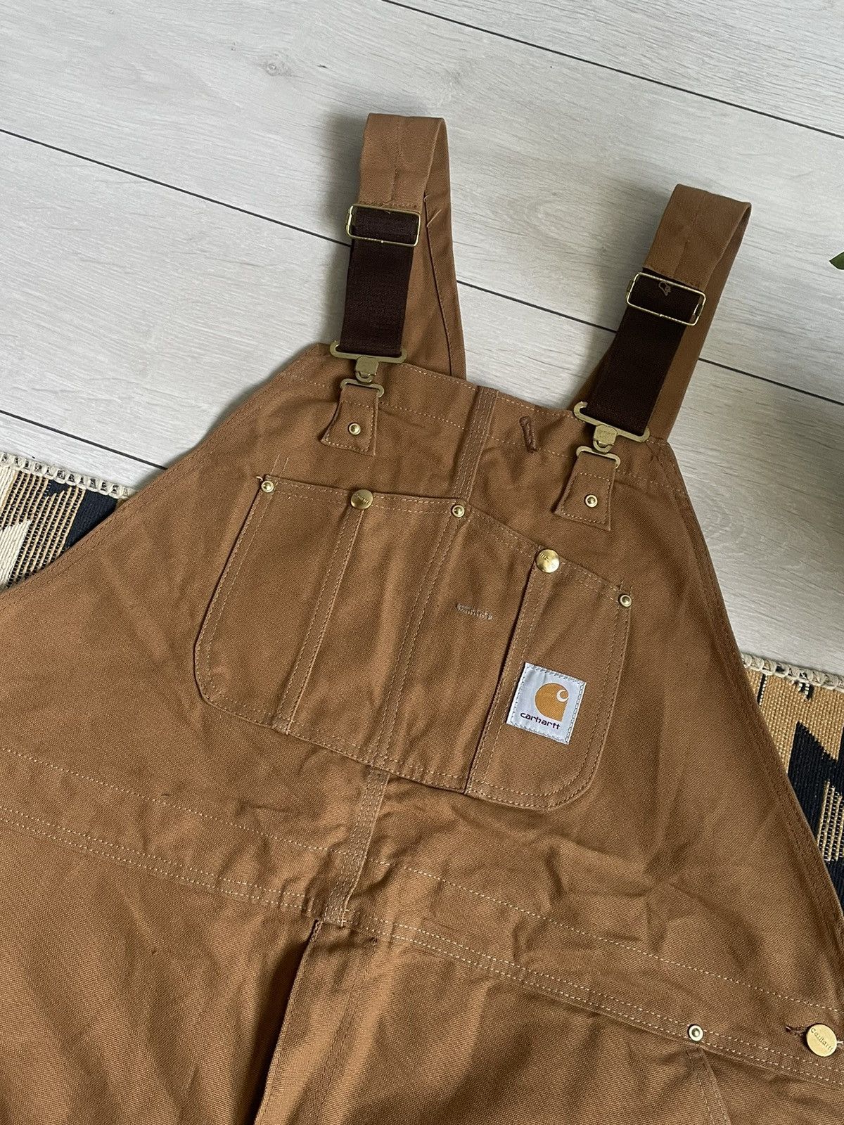 Carhartt Vintage Carhartt Double Knee Overalls USA BIG SIZE 48 Size US 44 / EU 60 - 5 Thumbnail