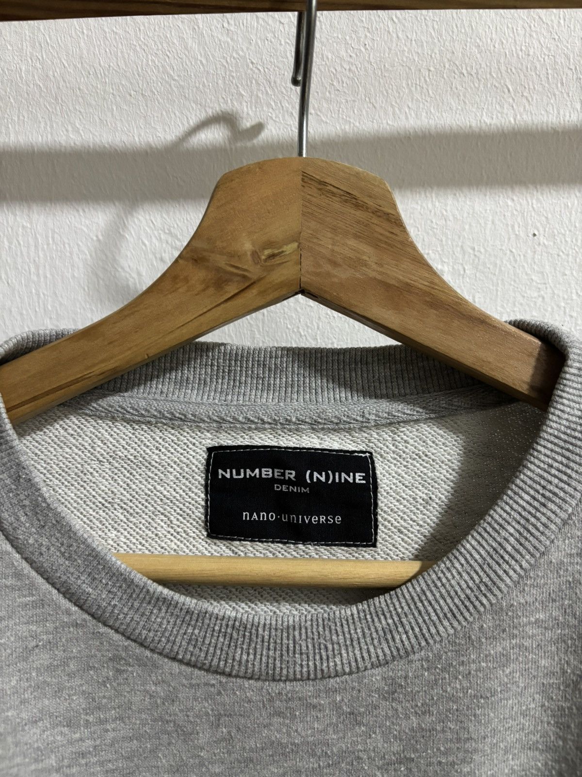 Number (N)ine Number Nine Sleeve Hit Sweatshirt Size US L / EU 52-54 / 3 - 5 Thumbnail