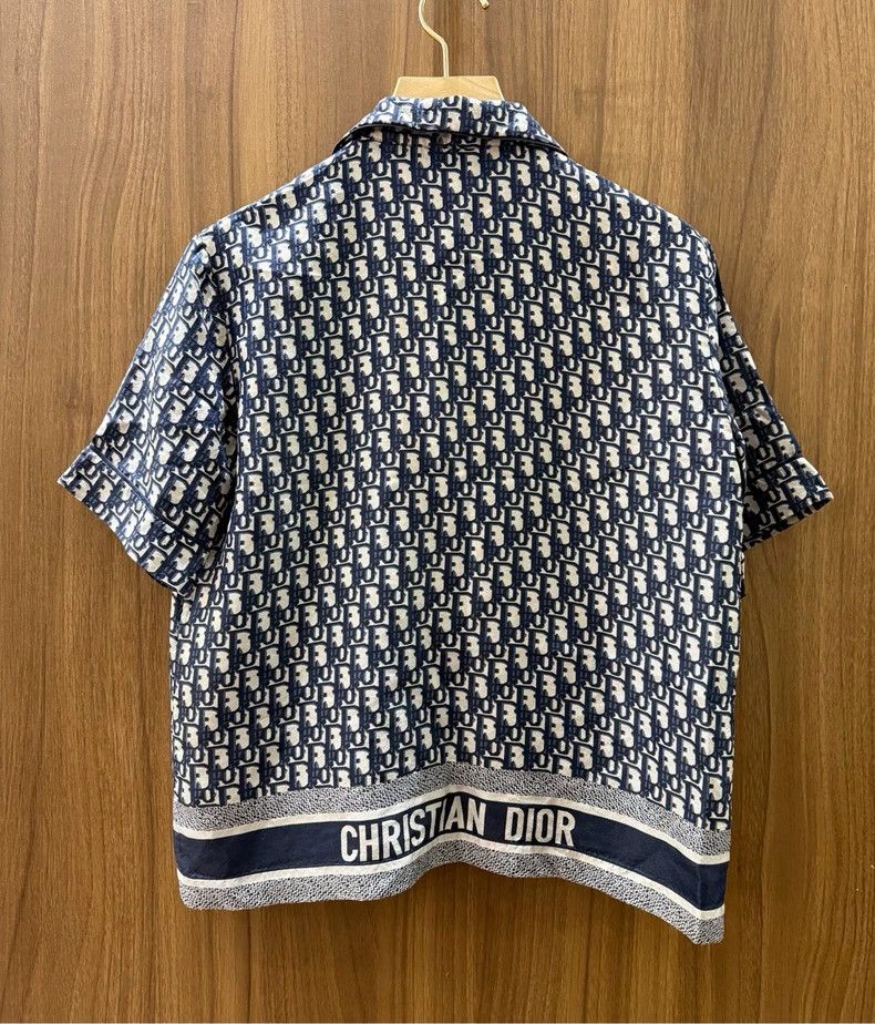 Dior Dior Old-printed short-sleeved shirt Size XS / US 0-2 / IT 36-38 - 2 Thumbnail