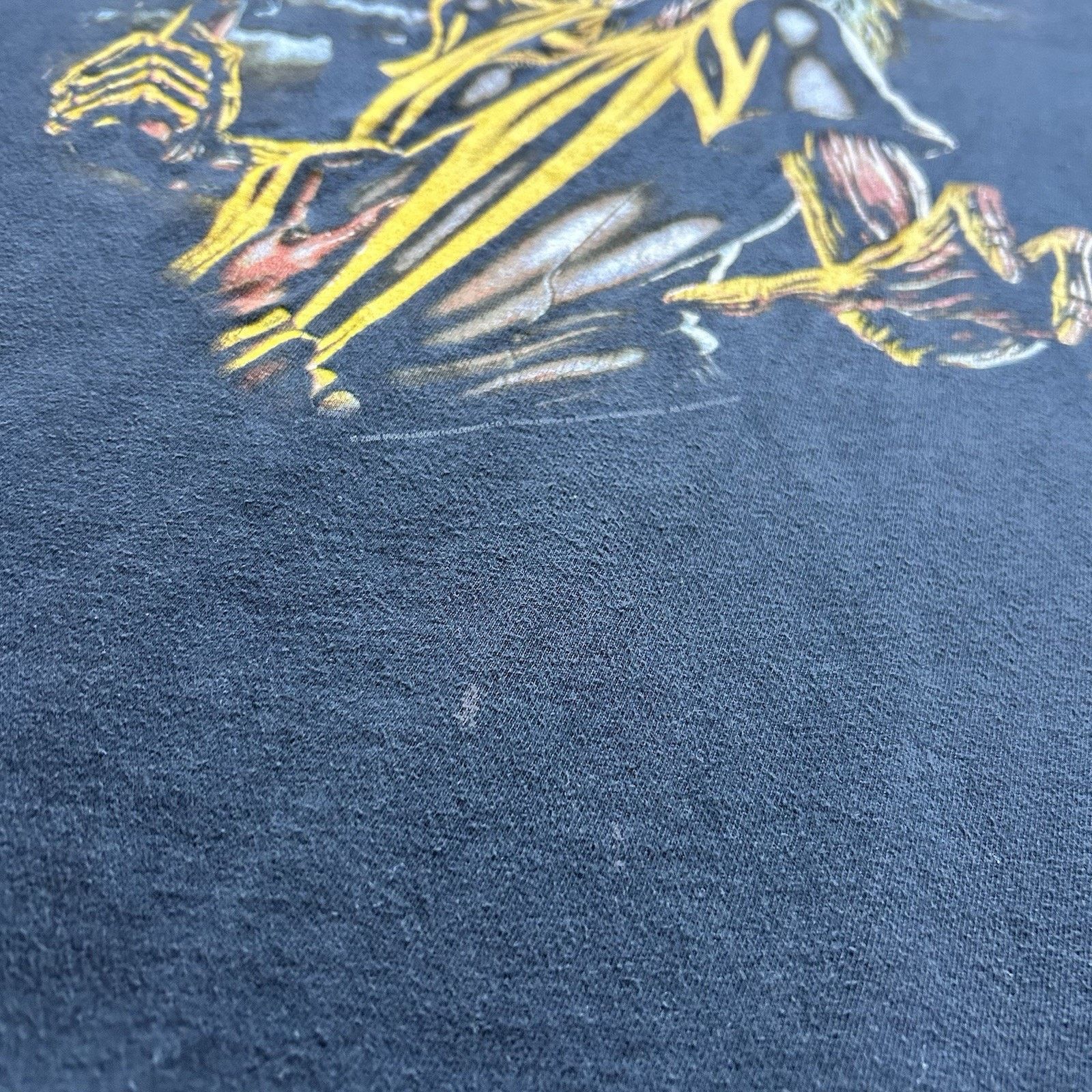 Band Tees Vintage Iron Maiden T-Shirt Medium Faded Black 2009 Graphic Size US M / EU 48-50 / 2 - 6 Thumbnail