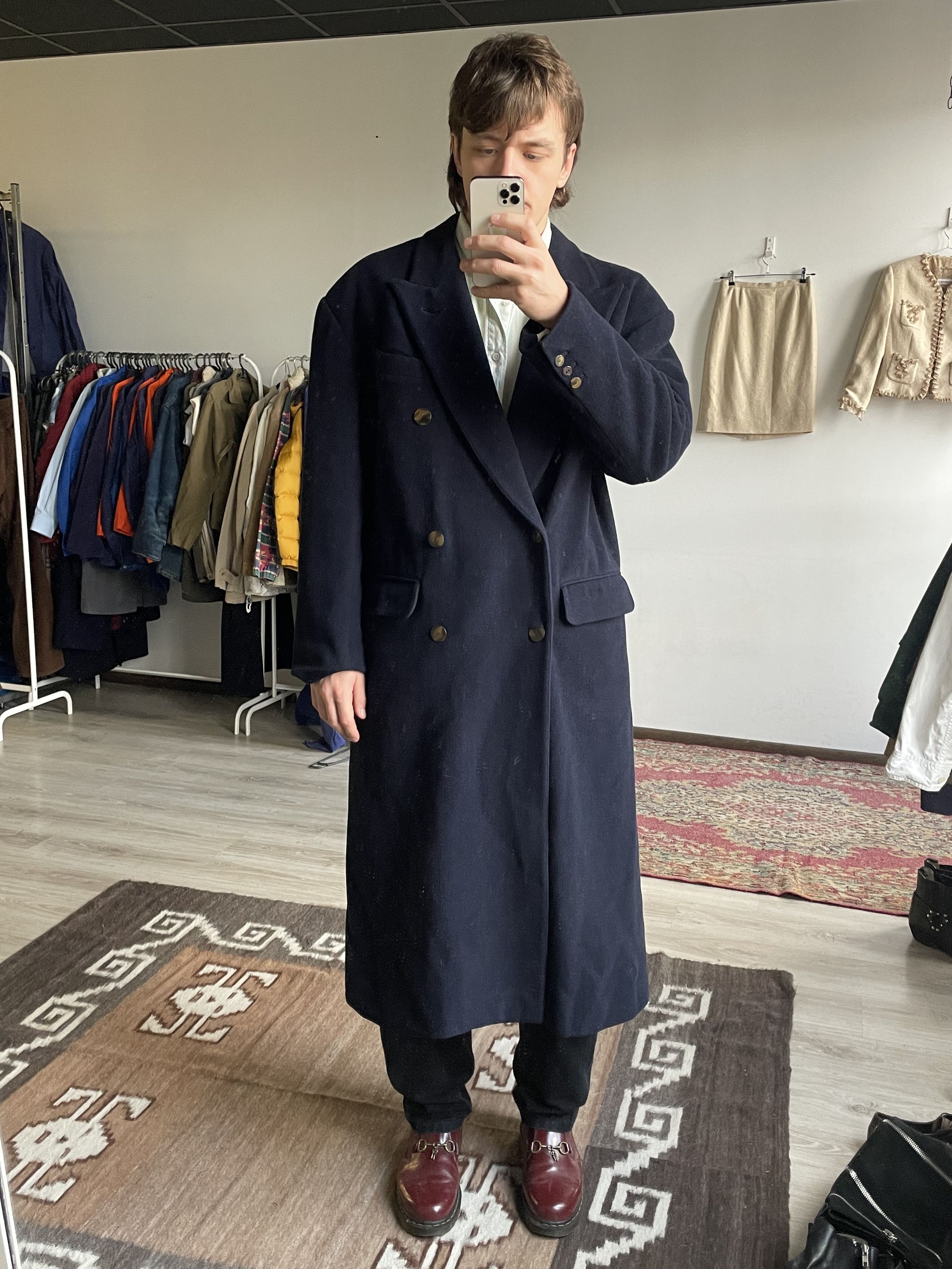 Jean Paul Gaultier Jean Paul Gaultier Wool Vintage Double Breasted Coat 8025AC Size US L / EU 52-54 / 3 - 2 Thumbnail