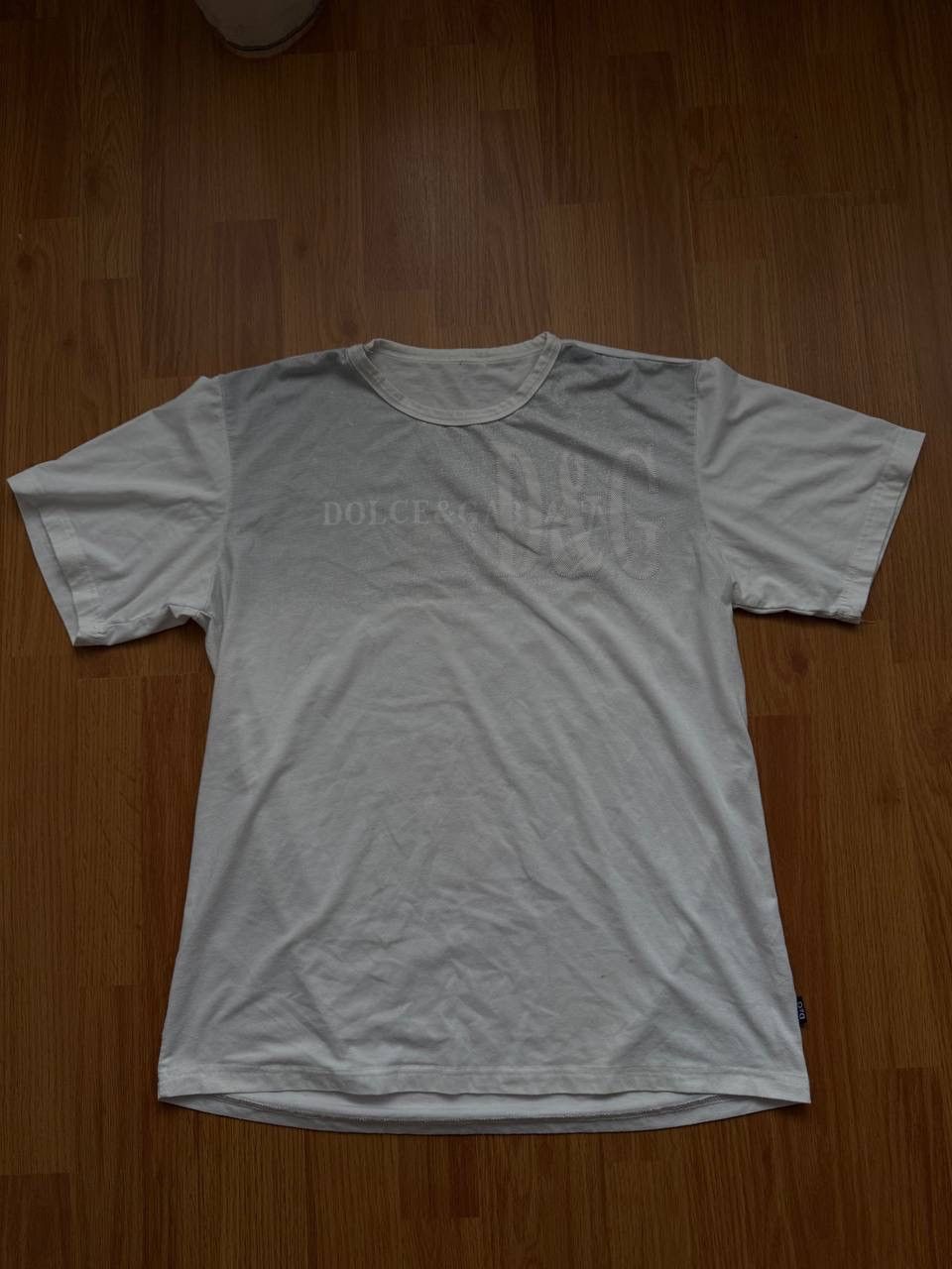 Y2K Dolce&Gabbana Tshirt Logo Avant Garde Vintage Designer