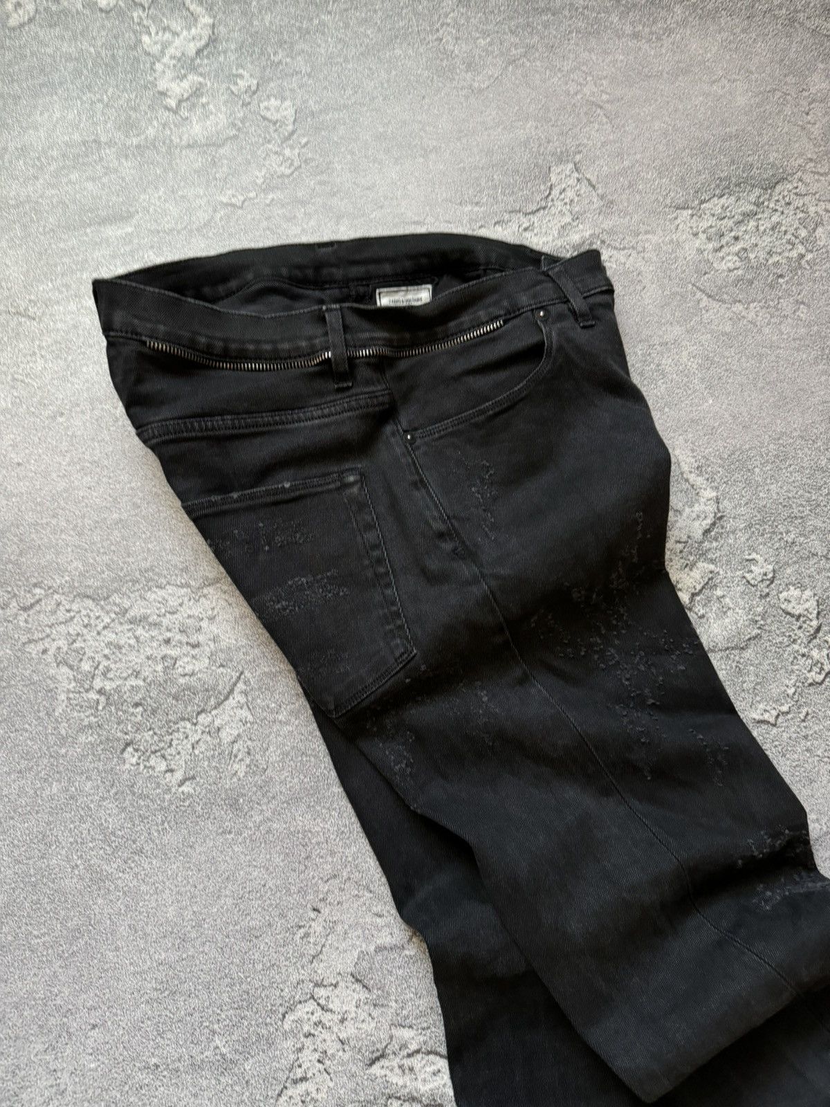 Vintage Zadig & Voltaire 30 distressed denim pant trouser Jean chino Size US 30 / EU 46 - 15 Thumbnail