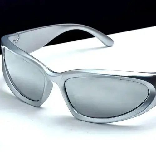 Other Retro Punk Aviator Mirror Oval Shades Driving Sunglasses Size ONE SIZE - 3 Thumbnail