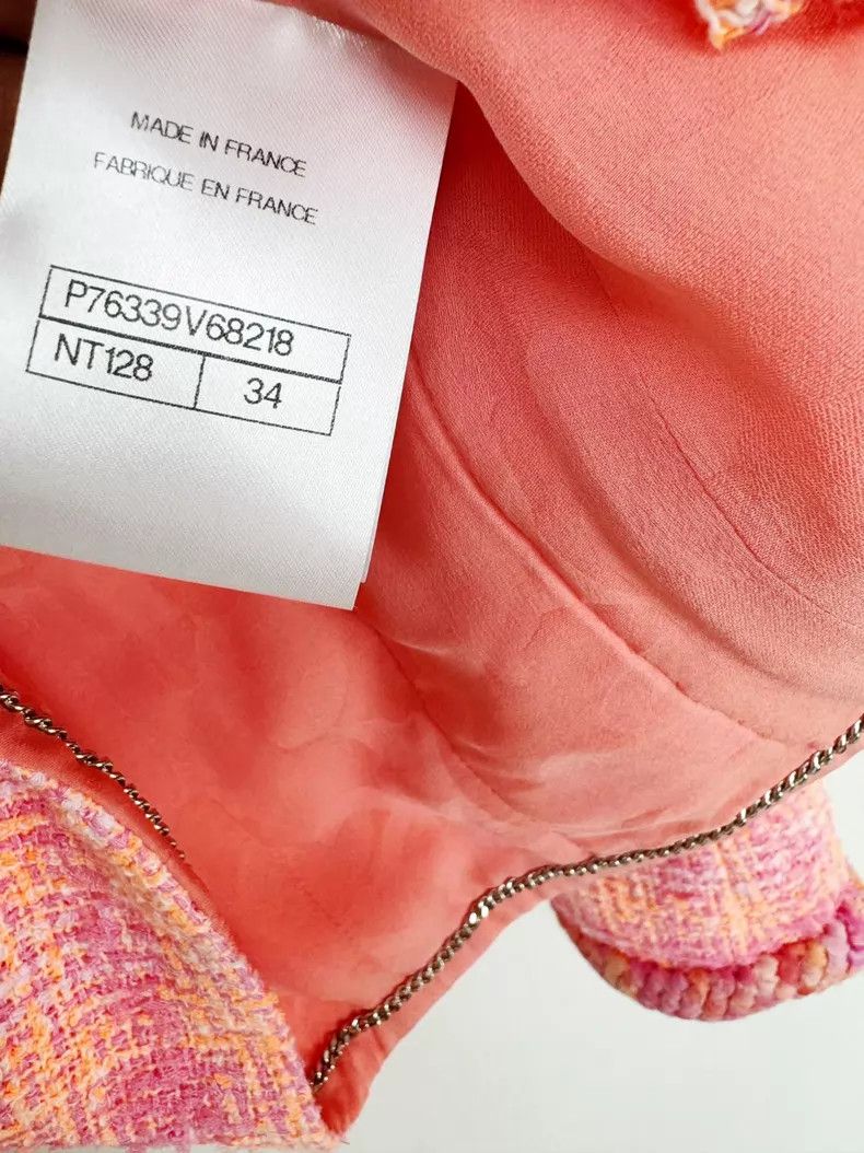 Chanel Chanel Pink coat Size XXS / US 00 / IT 34 - 4 Thumbnail