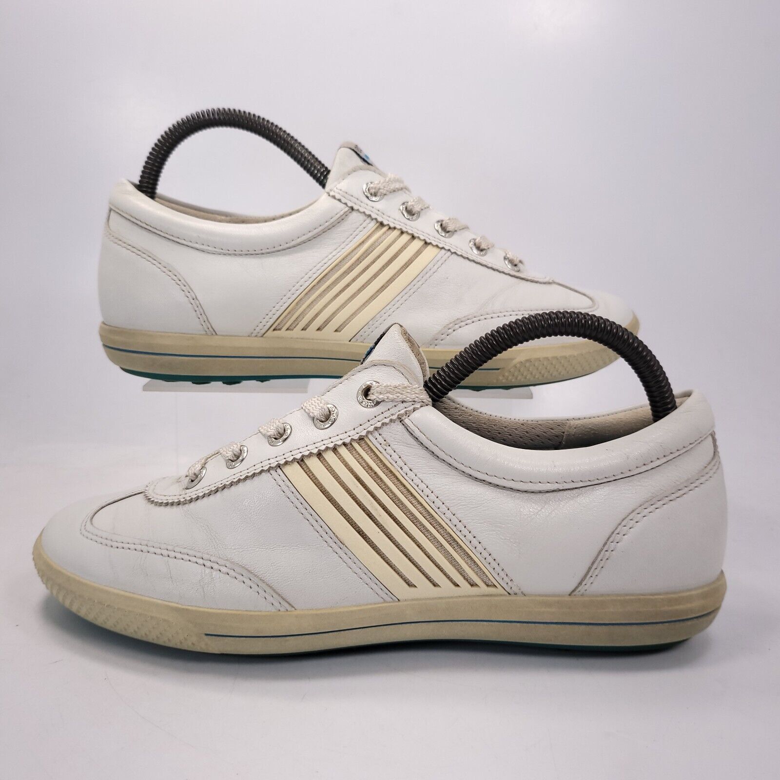 Ecco Ecco Athletic Leather Golf Shoe Womens Size 9 39 Beige White Size US 9 / IT 39 - 5 Thumbnail