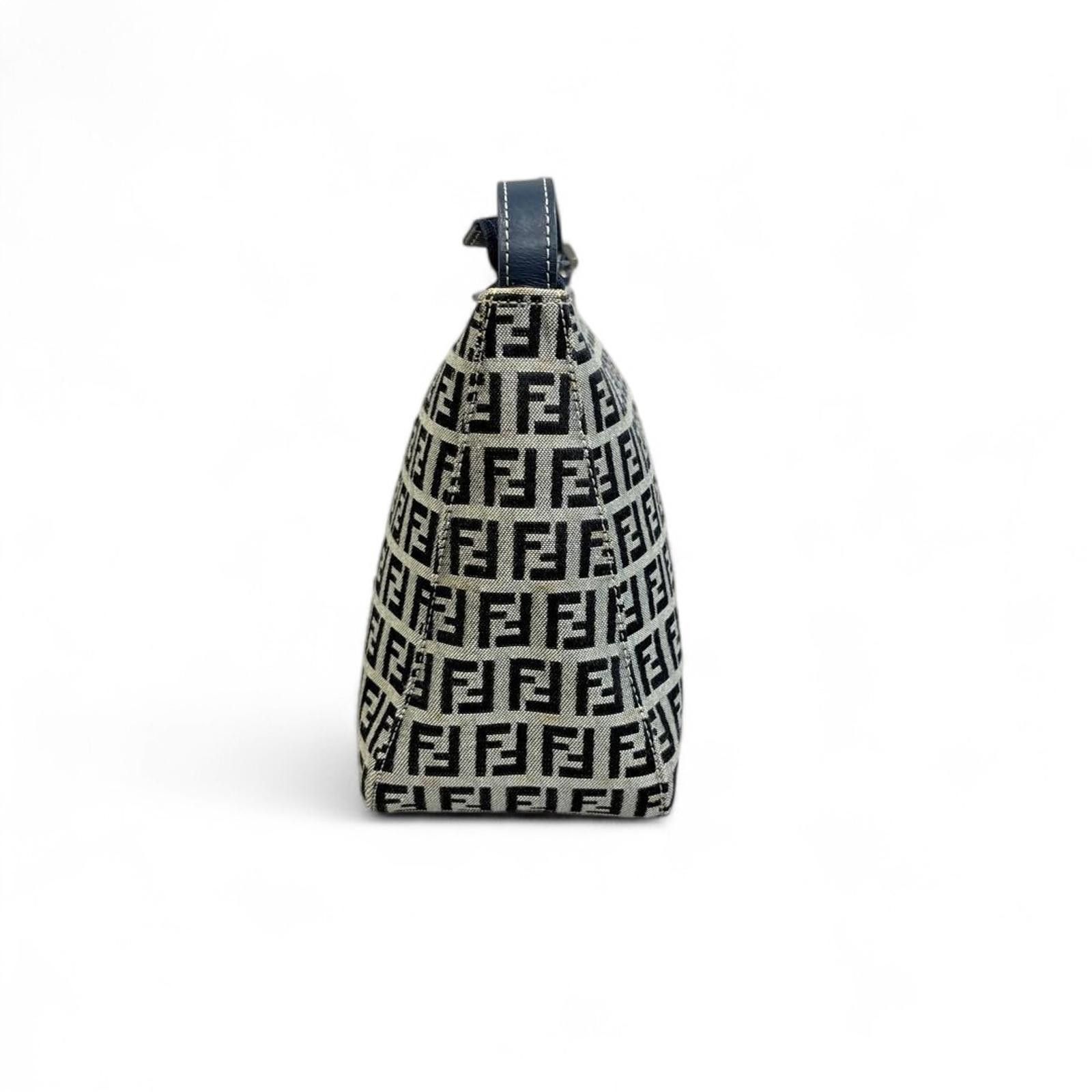 Fendi Fendi - Monogram Canvas Shoulder Bag Size ONE SIZE - 4 Thumbnail