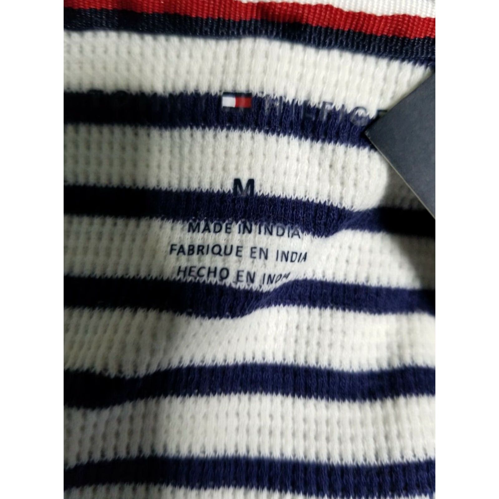 Tommy Hilfiger Tommy Hilfiger Cardigan Adult M Blue White Striped Open Front Womens Size M / US 6-8 / IT 42-44 - 3 Thumbnail