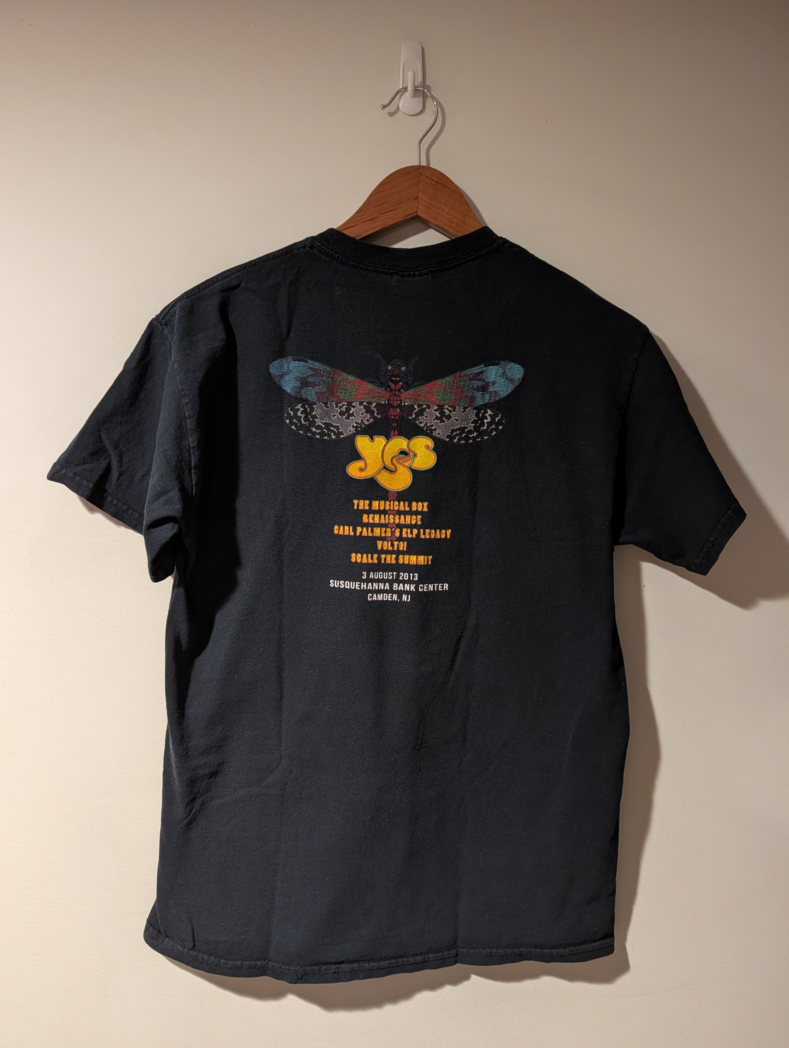 Band Tees Yes Band Yesyival 2013 Concert Tour T Shirt Prog Dragonfly Size US M / EU 48-50 / 2 - 5 Thumbnail