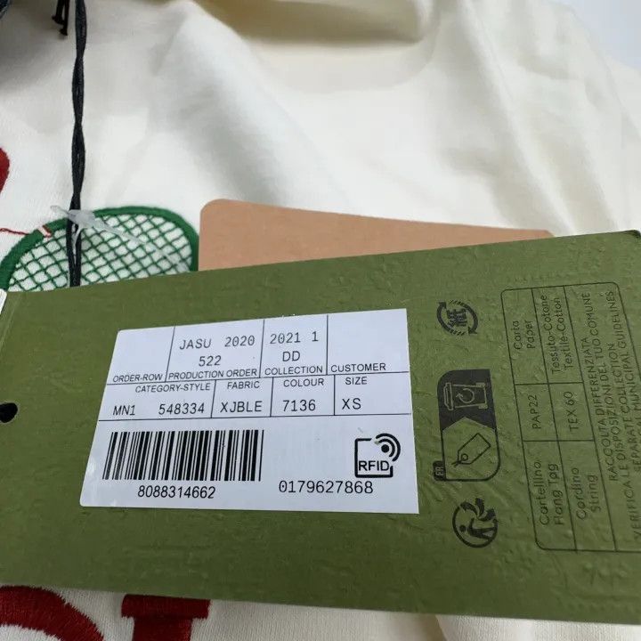Gucci Gucci Gucci Embroidered Casual Short Sleeve T-Shirt -2506 Size US XS / EU 42 / 0 - 6 Thumbnail