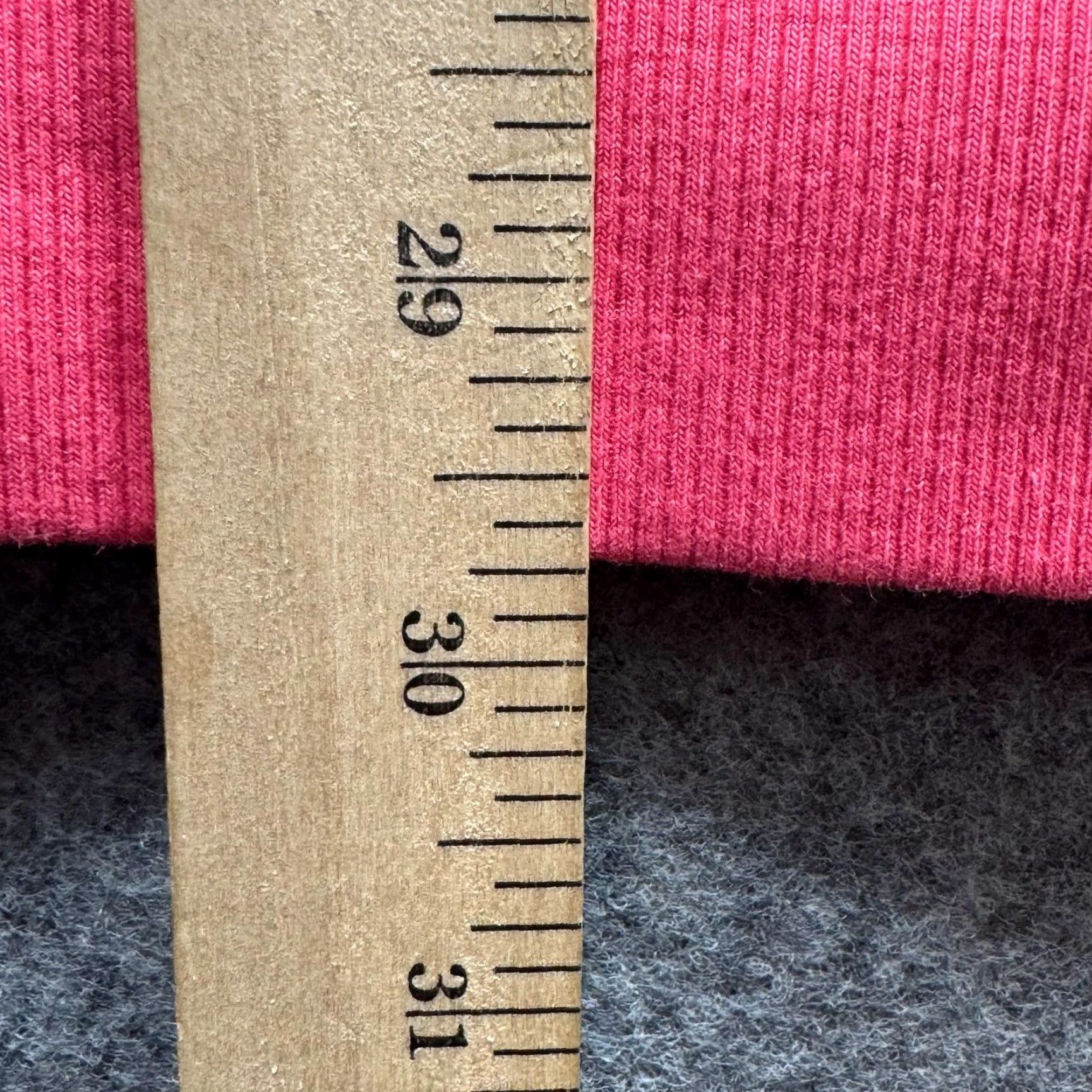 Vintage Raquel Allegra Sweater Cardigan Womens XS0 Pink Terry V-Neck Pockets Relaxed Fit Size XS / US 0-2 / IT 36-38 - 6 Thumbnail