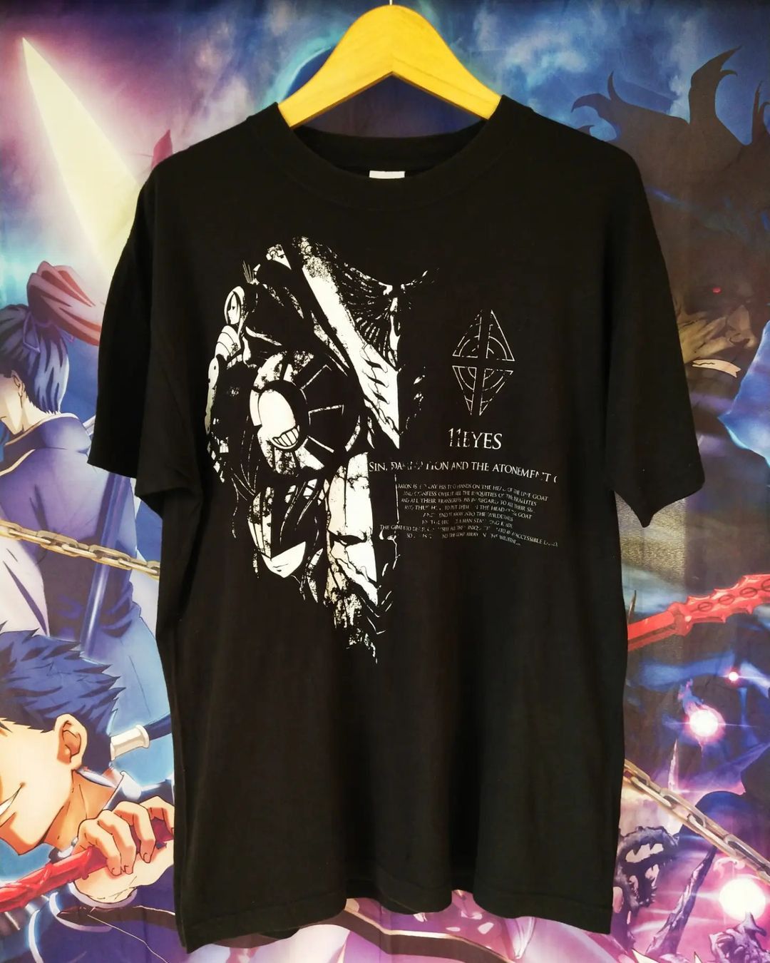 Anime × Japanese Brand 11eyes Big Art Anime Tees Printstar Size US L / EU 52-54 / 3 - 1 Thumbnail