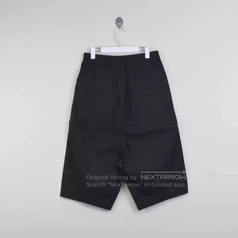 Rick Owens Rick Owens Double-track basic non-crotch drawstring shorts. Size US 32 / EU 48 - 3 Thumbnail