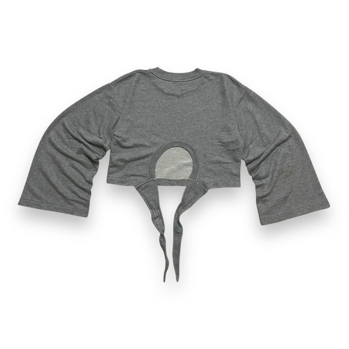 Alexander Wang T Alexander Wang tie back Gray Wide Long Sleeve Crew Neck Size M / US 6-8 / IT 42-44 - 10 Thumbnail