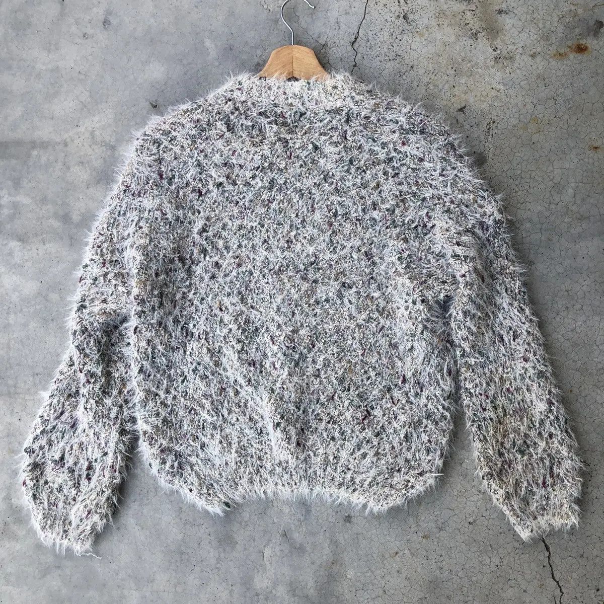 20471120 × Aran Isles Knitwear × Japanese Brand 📌Japanesebrand Memeri/Pullover Fleece Knitware Size L / US 10 / IT 46 - 7 Thumbnail
