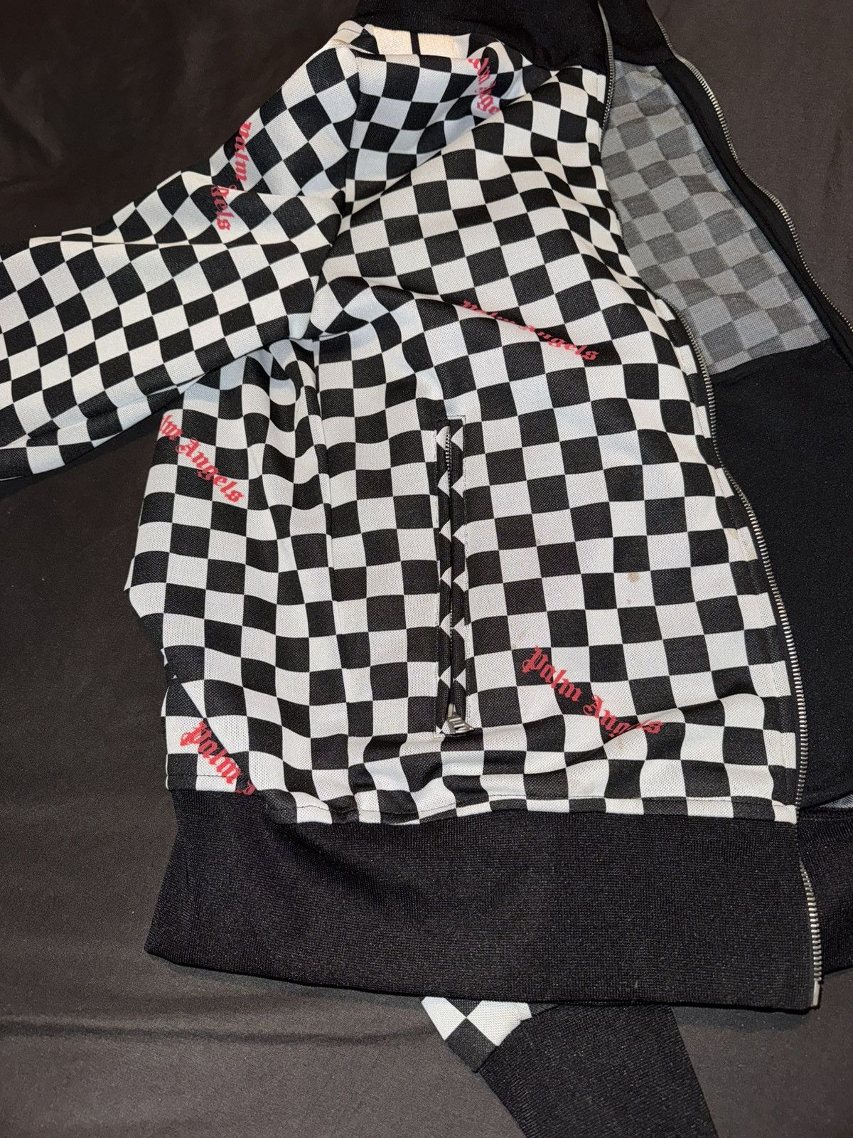Palm Angels Palm Angel Damier Print Track Jacket Size US S / EU 44-46 / 1 - 5 Thumbnail