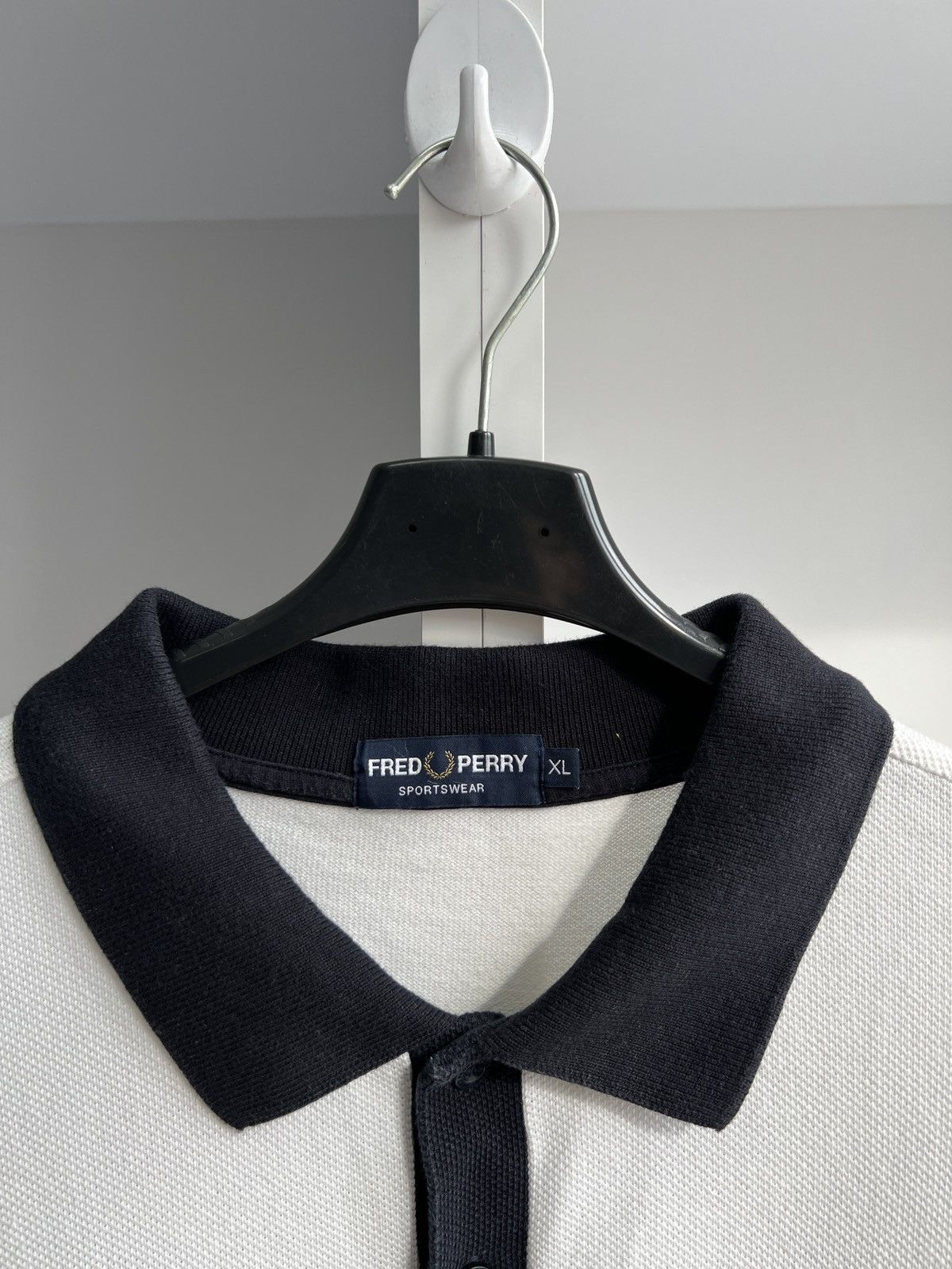 Fred Perry × Vintage Vintage Fred Perry Logo Rugby long sleeve Size US XL / EU 56 / 4 - 7 Thumbnail