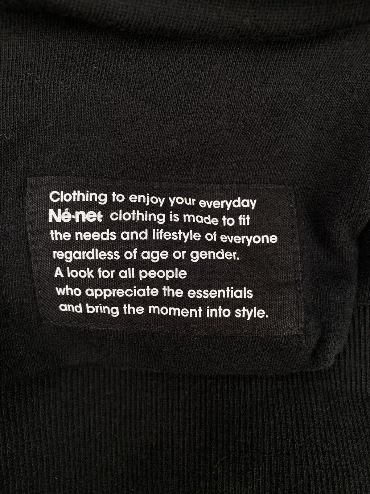 Issey Miyake × Ne-Net Ne-net- Kangaroo Pouch Crewneck Size US S / EU 44-46 / 1 - 10 Thumbnail