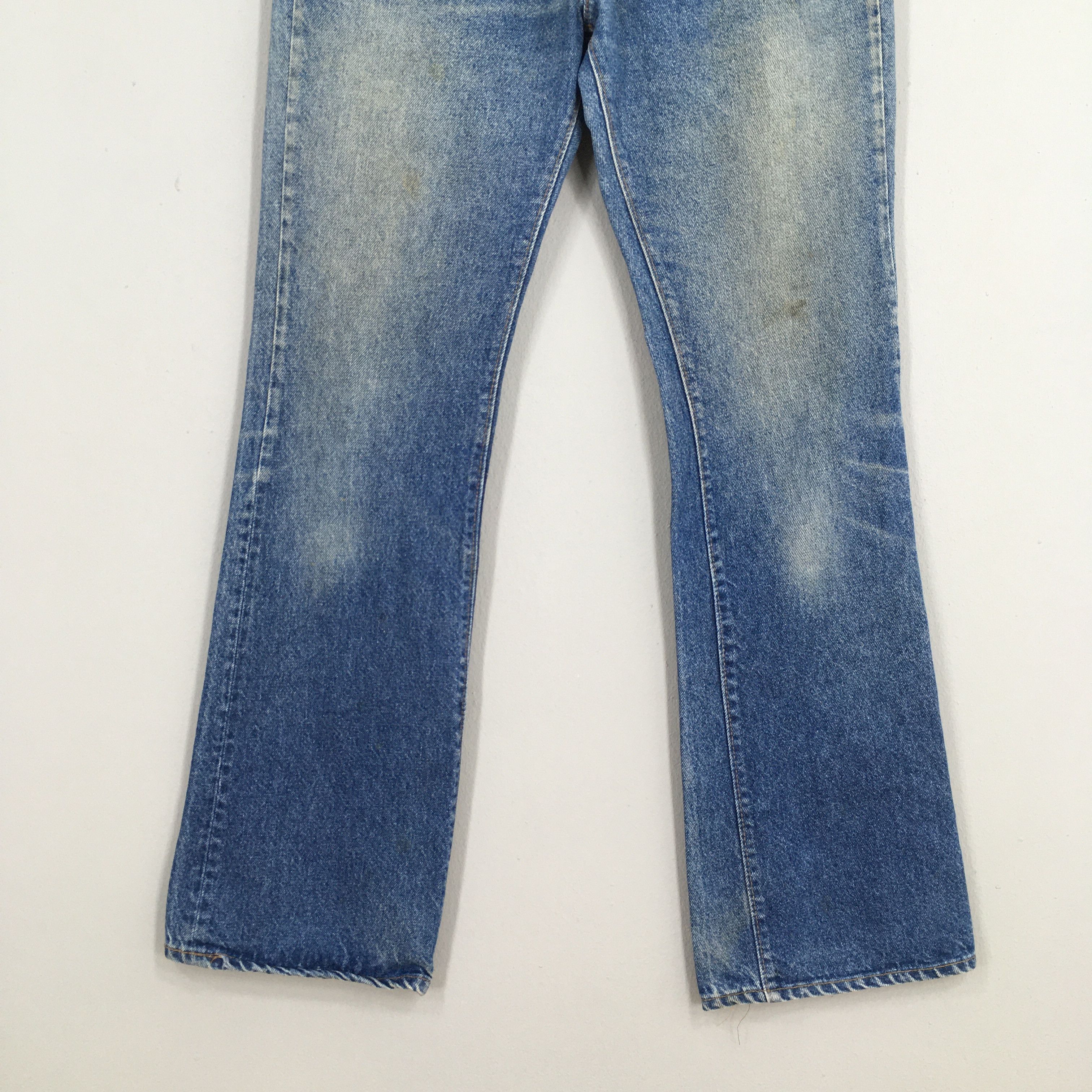 Levi's Size 30x30.5 Vintage Levis 517 Flare Bootcut Jeans S1242 Size US 30 / EU 46 - 4 Thumbnail