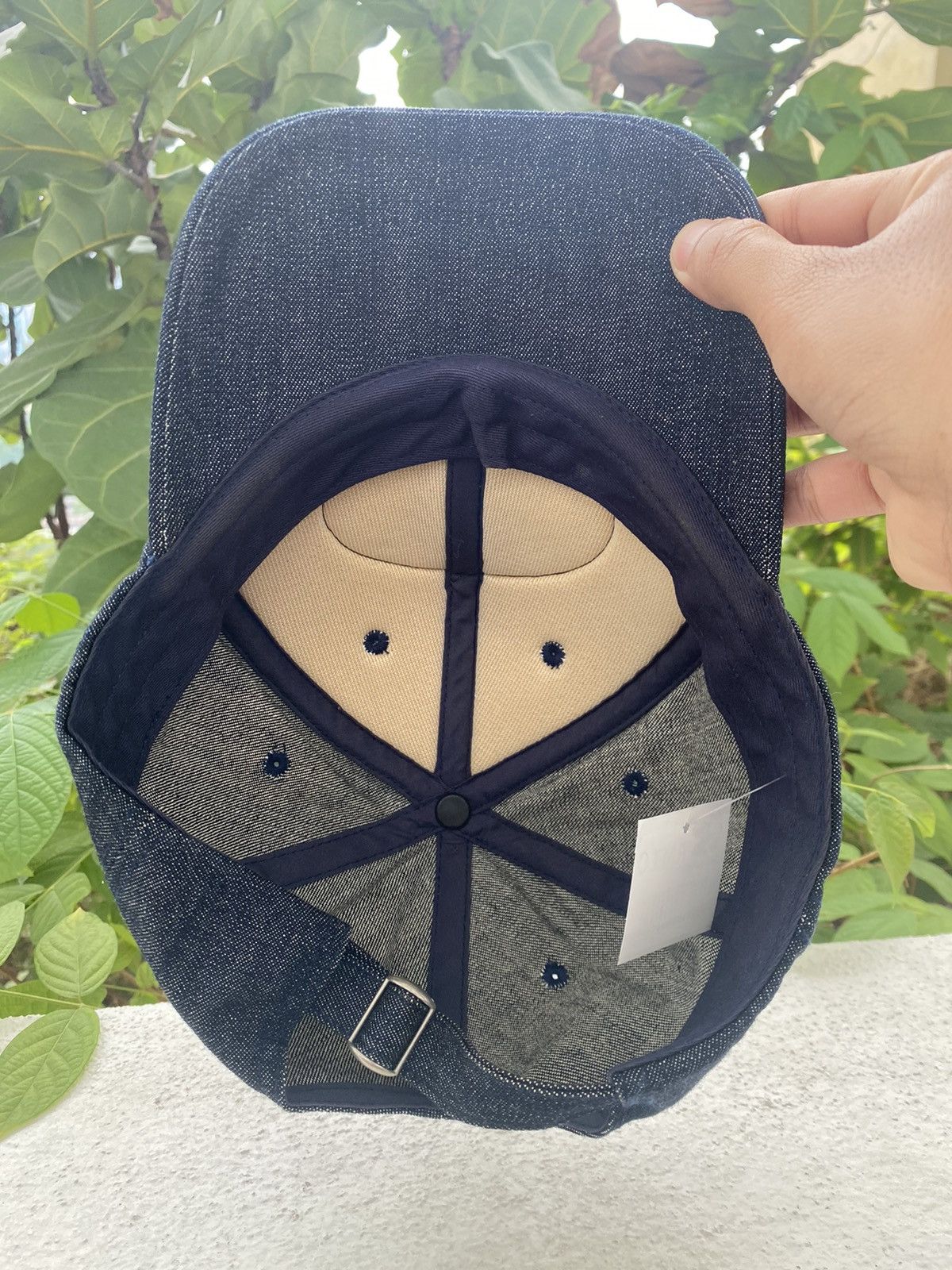 Studio D'Artisan D'artisan University of Jeans Denim cap Size ONE SIZE - 5 Thumbnail