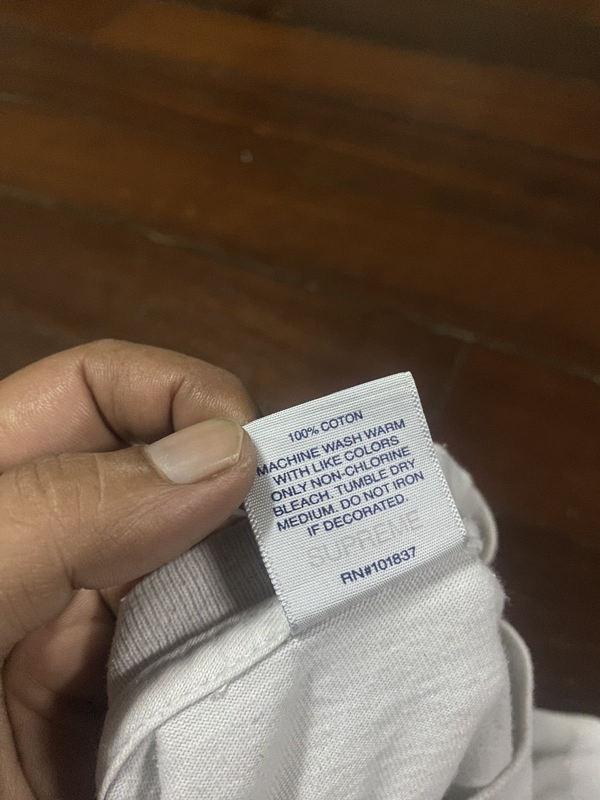 Supreme Supreme Chart Tee, white SS18, medium. Size US M / EU 48-50 / 2 - 10 Thumbnail