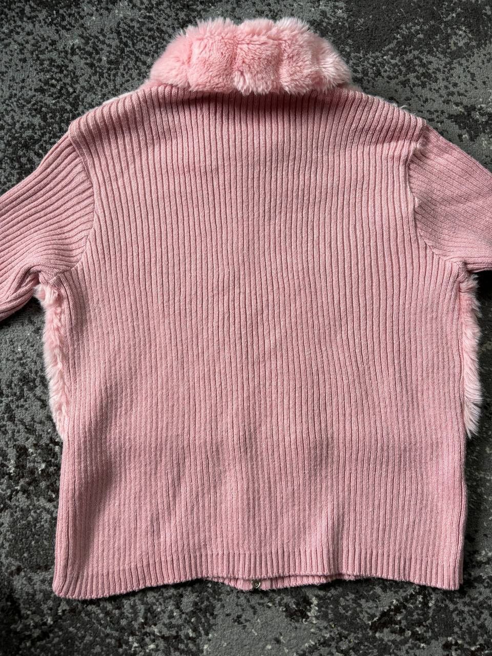 Japanese Brand × Vintage Vintage pink inspired women y2k opium zip up hoodie fur faux Size S / US 4 / IT 40 - 9 Thumbnail