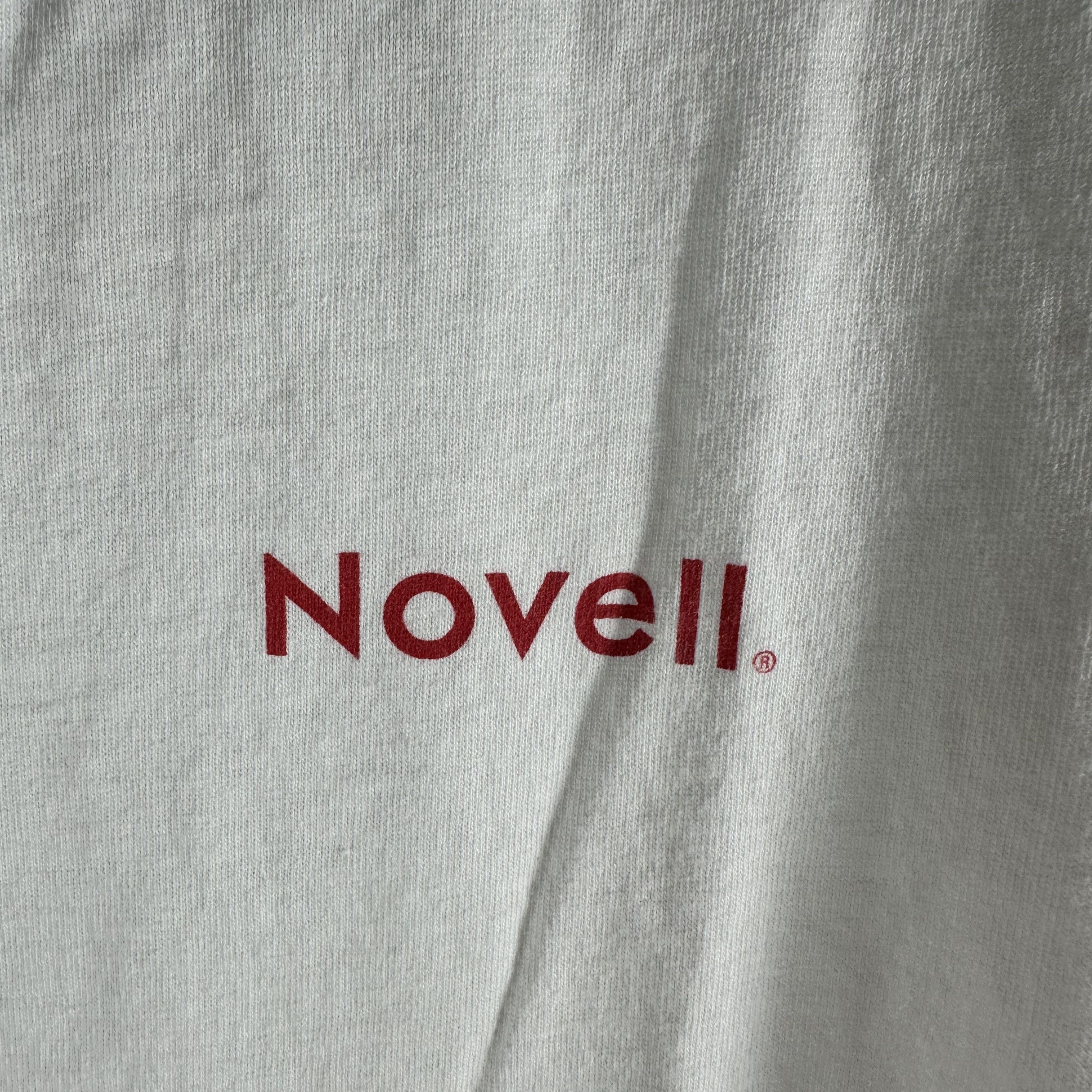 Vintage Vintage 1998 Novell Software Brainshare Computer T-shirt Size US XL / EU 56 / 4 - 3 Thumbnail